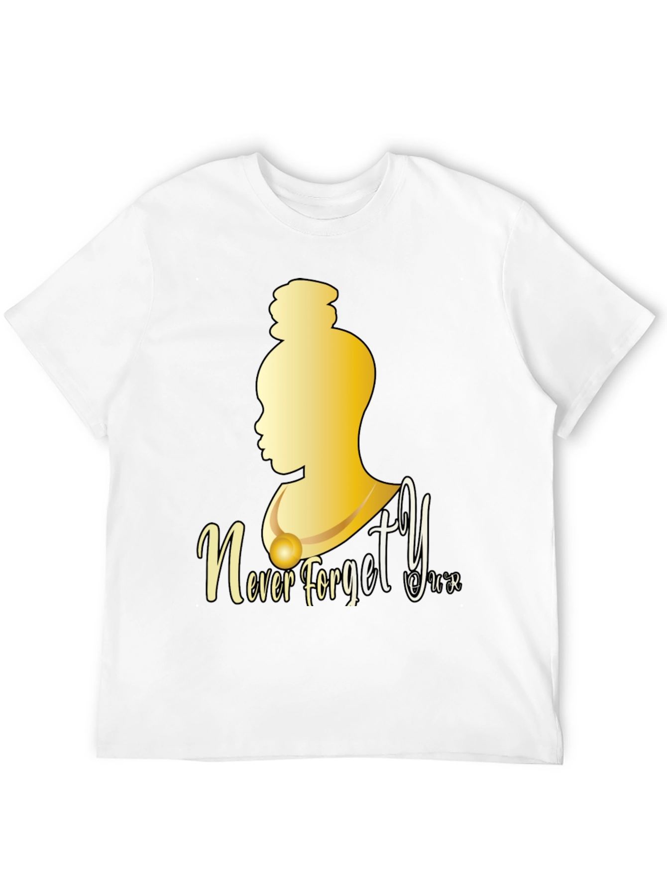 Black Never Forget Your Roots Black T-Shirt view 12