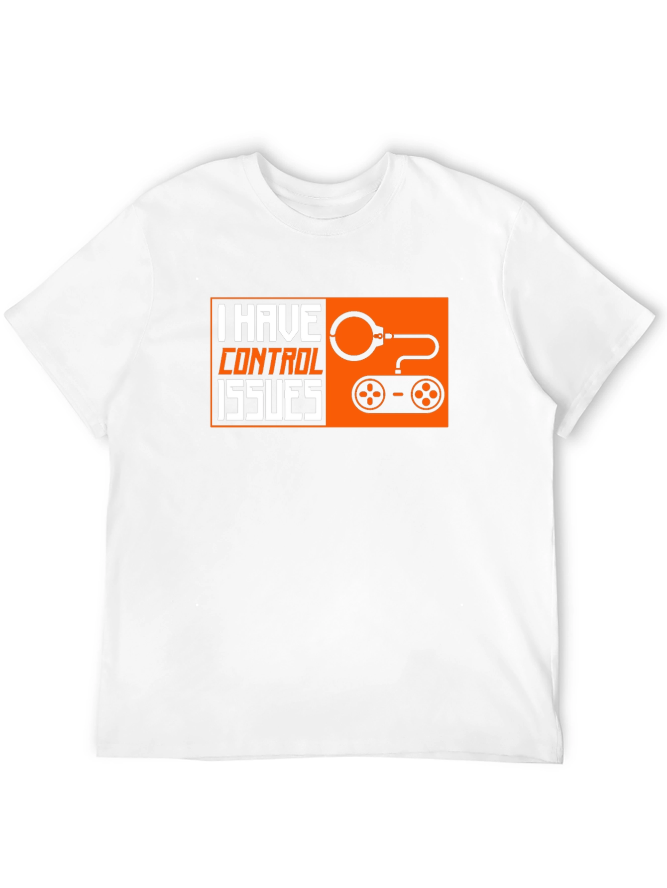 Black I Have Control Issues T-Shirt view 12