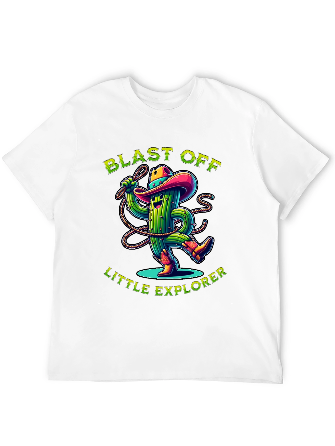 Black Blast Off Little Explorer T-Shirt view 12