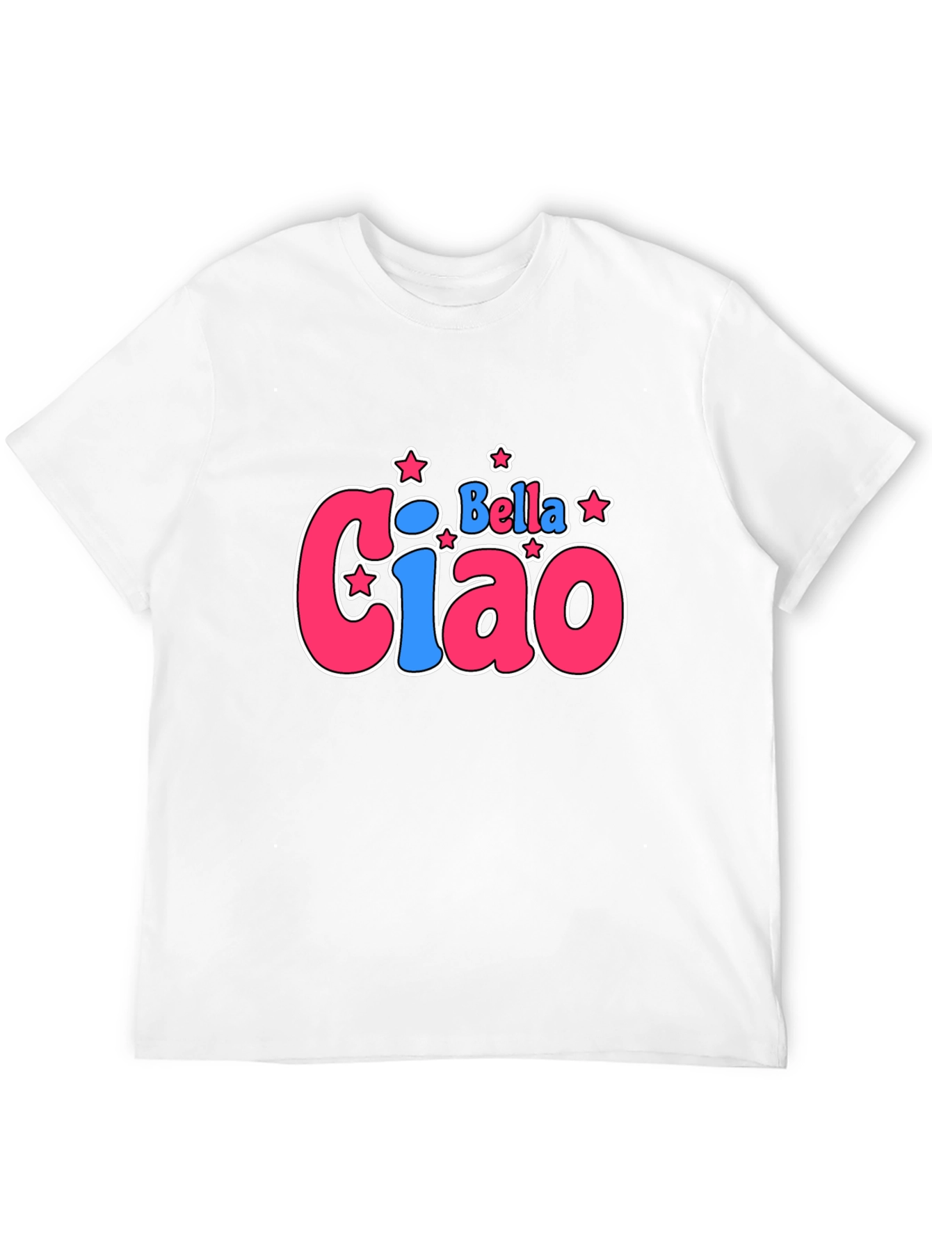 Bella Ciao Graphic T-Shirt - Black Cotton Tee - 12