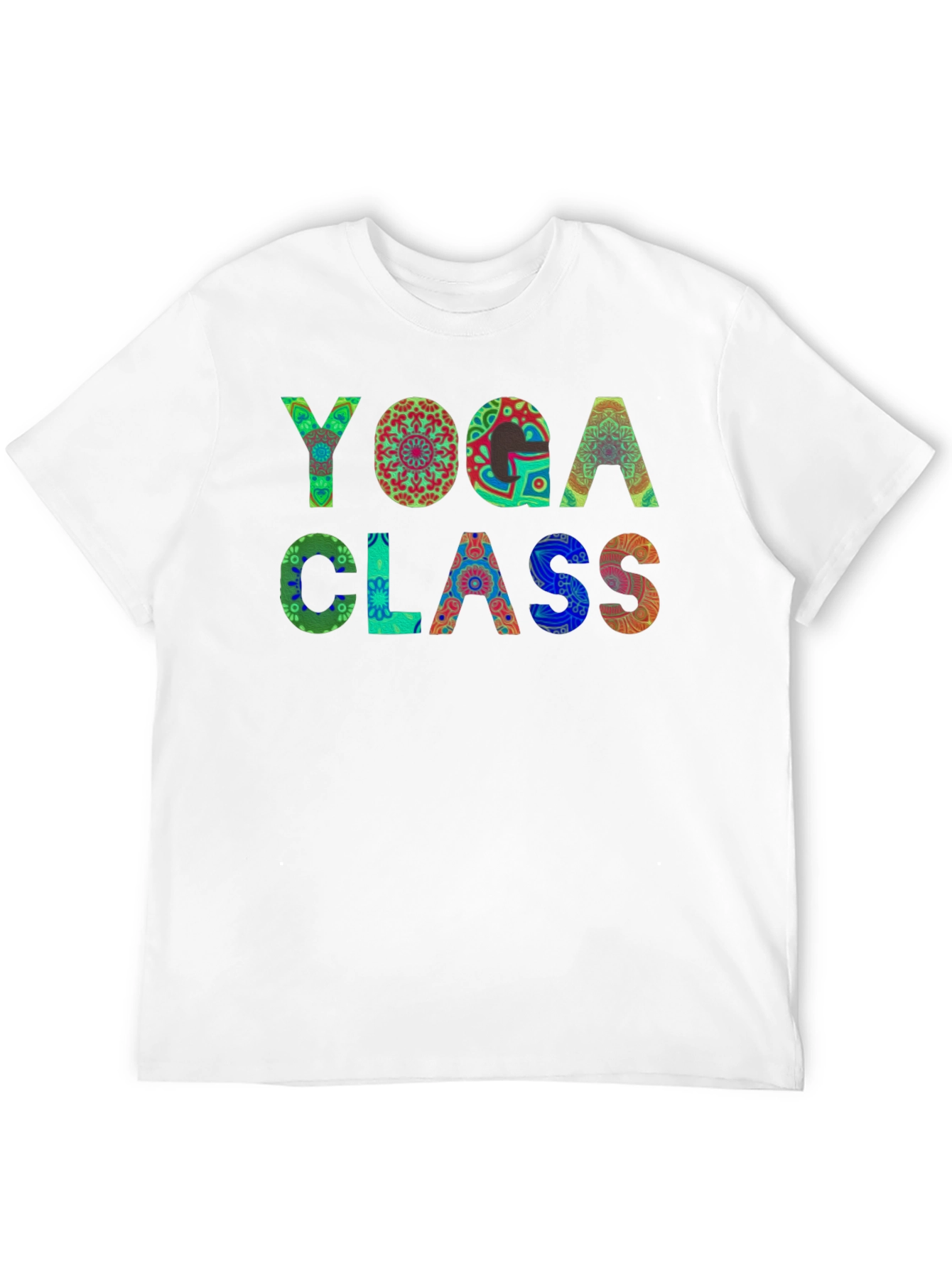 Yoga Class T-Shirt - Colorful Design - 12