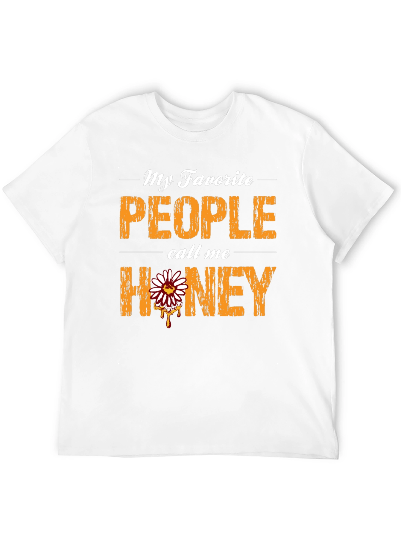 Black My Favorite People Call Me Honey T-Shirt view 12