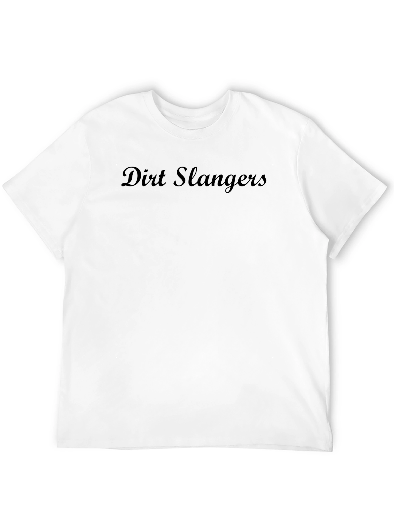 Black Dirt Slangers T-Shirt - Black Crew Neck Tee view 12