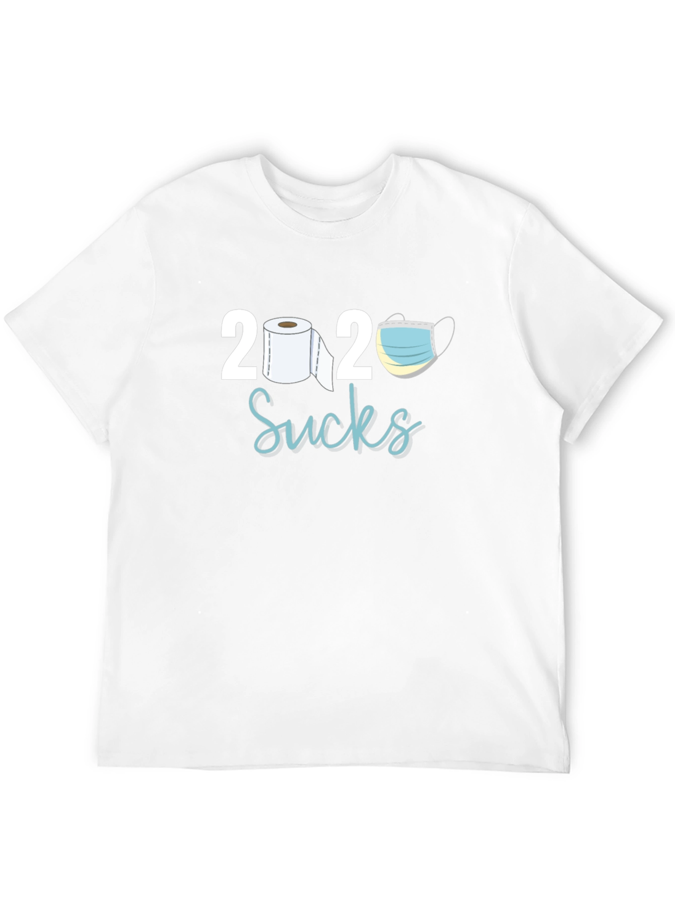 Black 2020 Sucks Novelty Graphic T-Shirt view 12