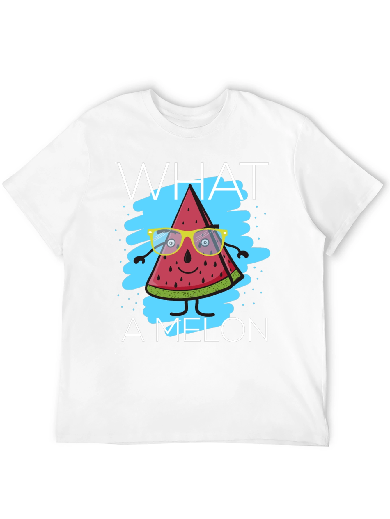 Black What A Melon Graphic T-Shirt view 12