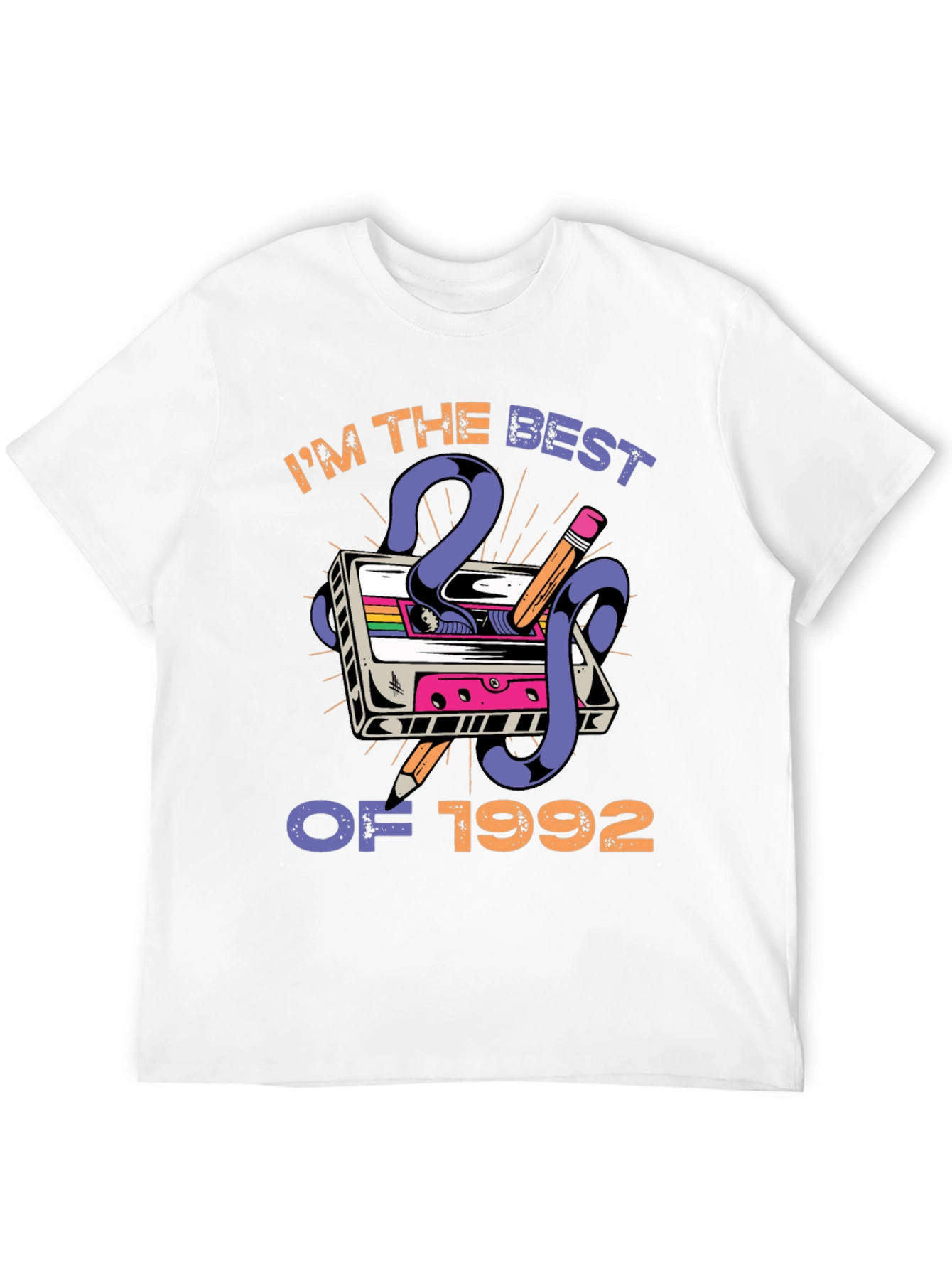 Black Best of 1992 Cassette Tape Graphic Tee view 12