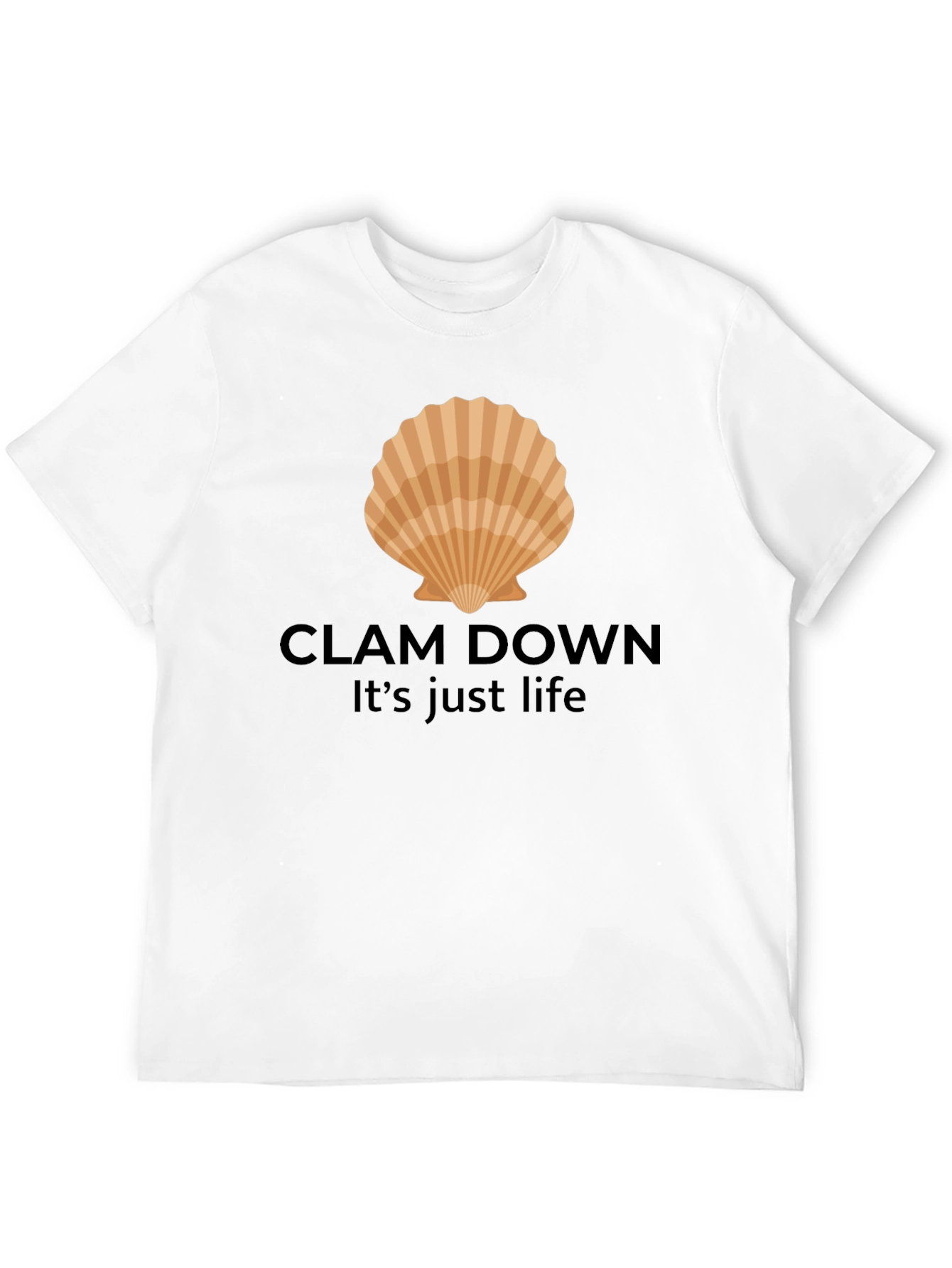 Black Clam Down Graphic T-Shirt view 12