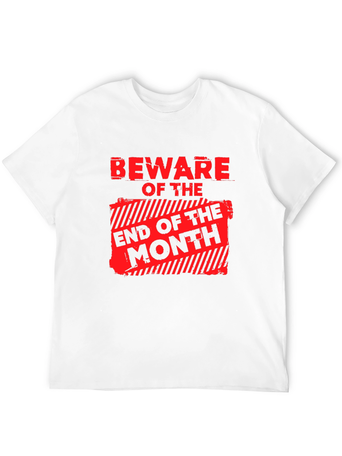 Black Beware End of Month Graphic T-Shirt view 12