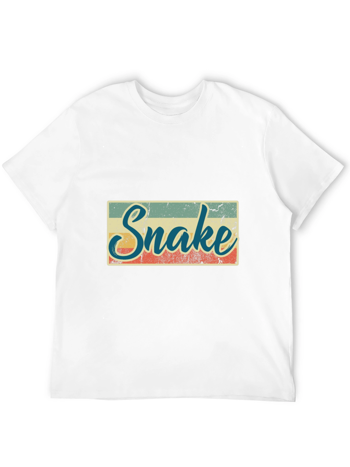 Black Vintage Snake T-Shirt - Retro Style Animal Tee view 12