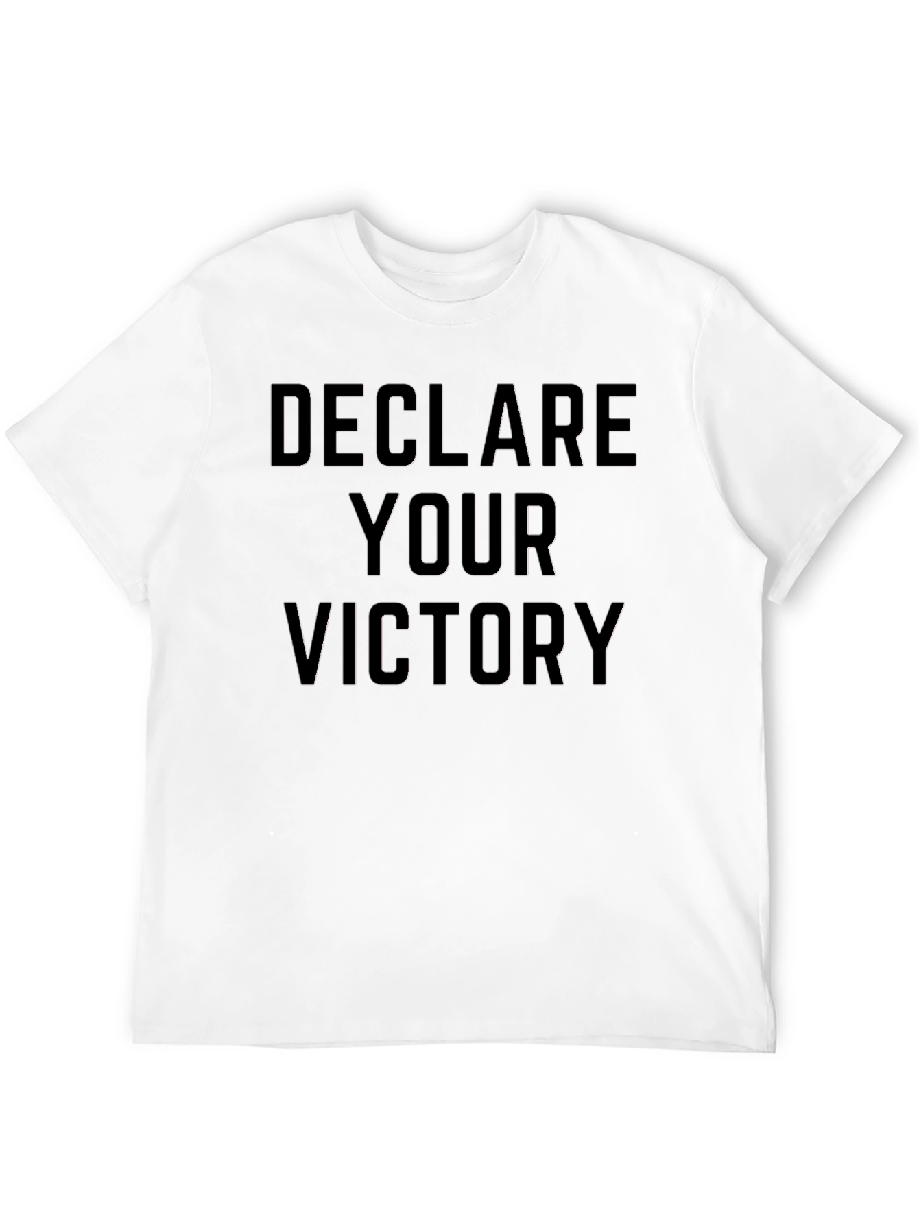 Black Declare Your Victory Graphic Tee - Black view 12