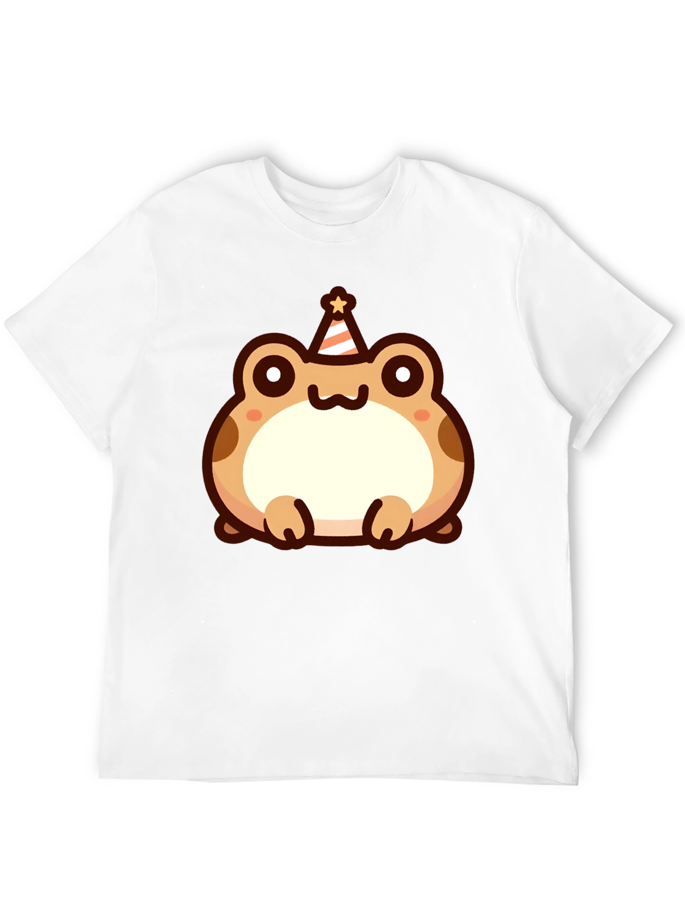 Black Cute Cartoon Frog Birthday T-Shirt view 12