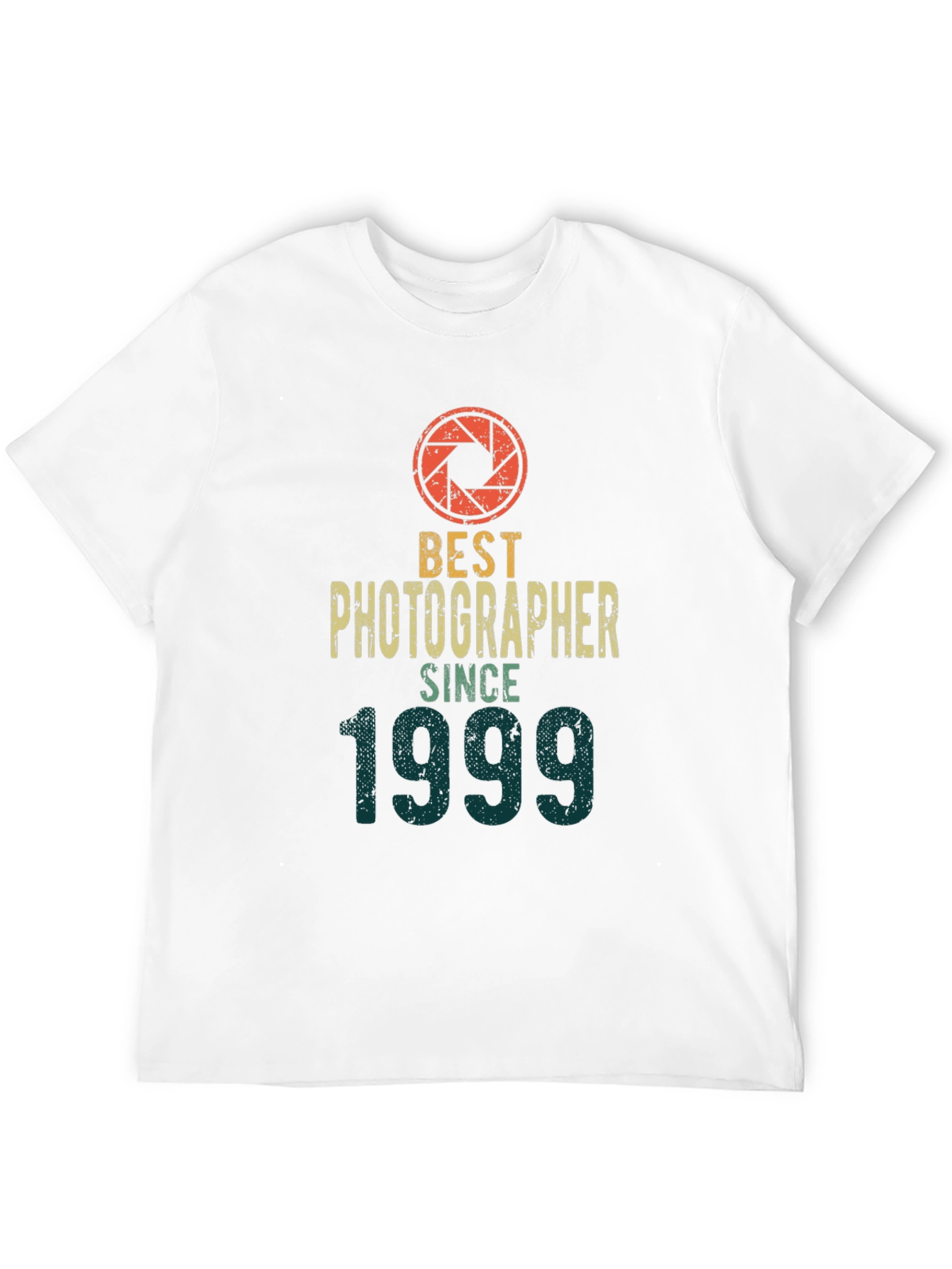 Black Best Photographer Since 1999 Graphic T-Shirt view 12