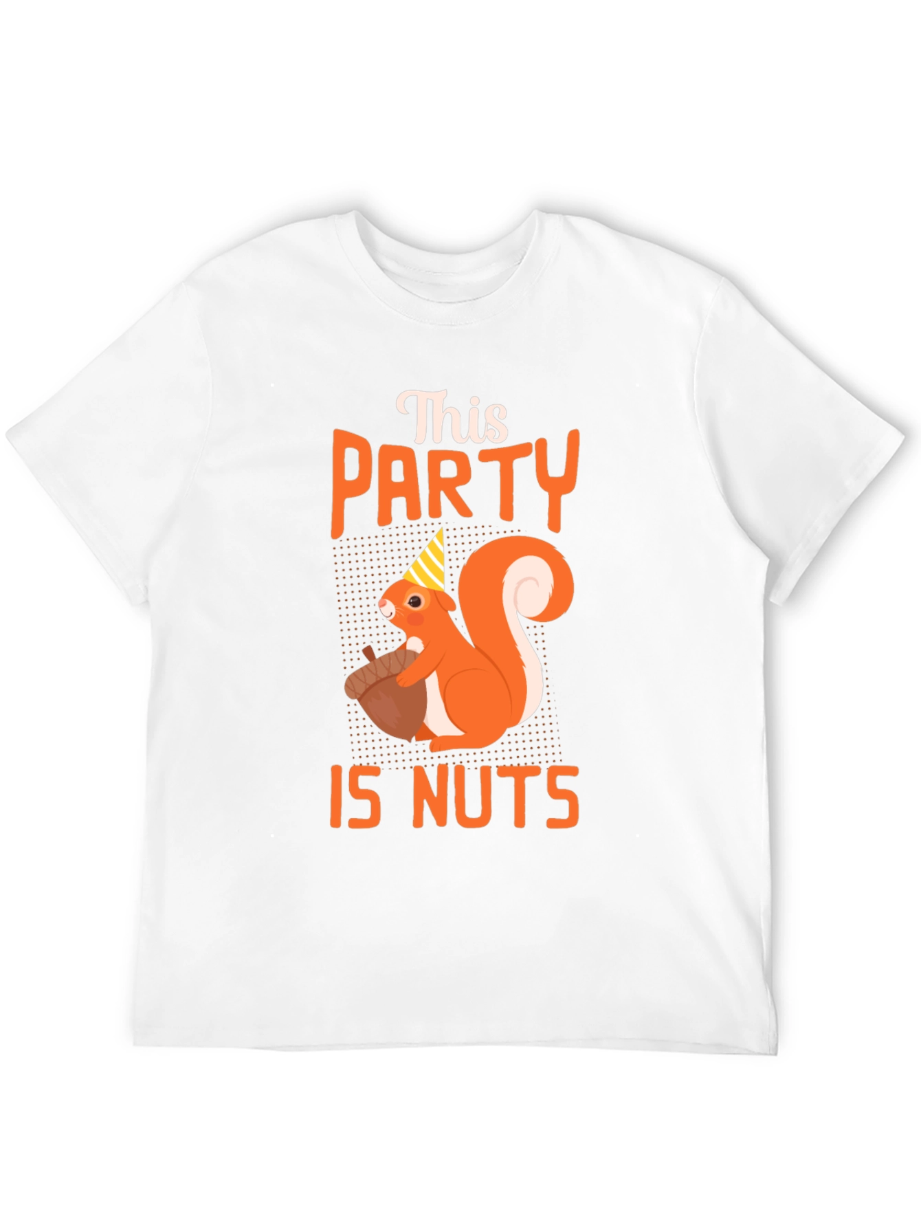 Black This Party Is Nuts T-Shirt Funny Squirrel Tee view 12