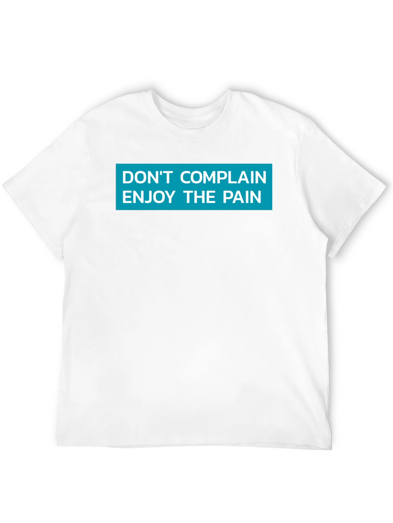 Black Don't Complain Enjoy the Pain Graphic Tee view 12