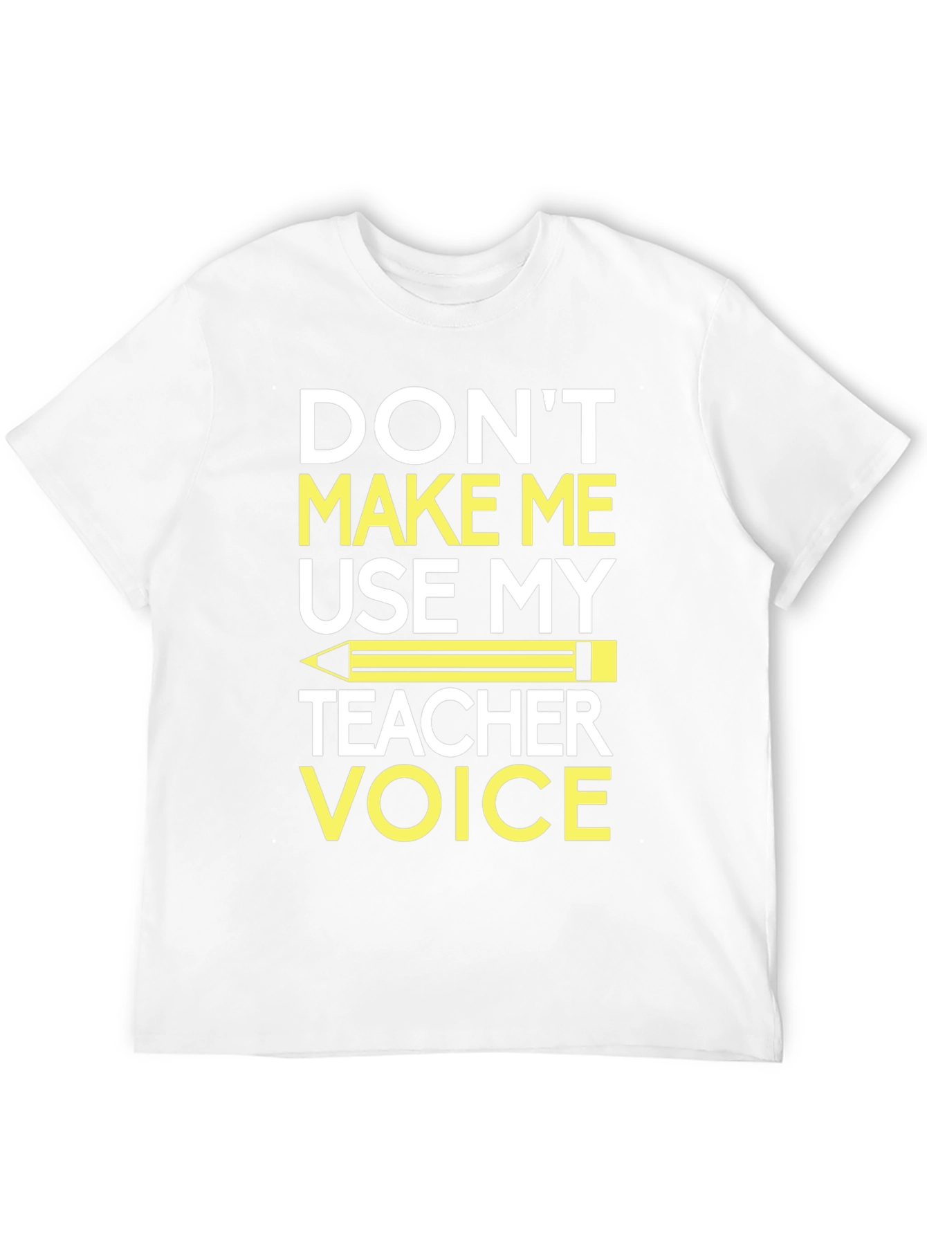 Black Teacher Voice T-Shirt - Funny Teacher Gift Idea view 12