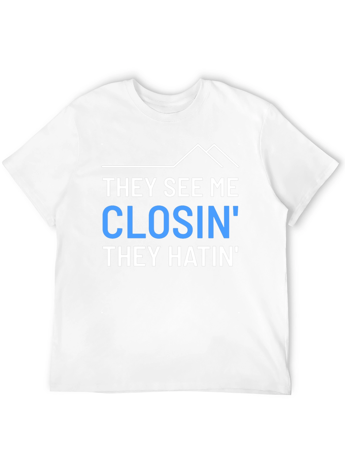 Black They See Me Closin' Graphic Tee view 12