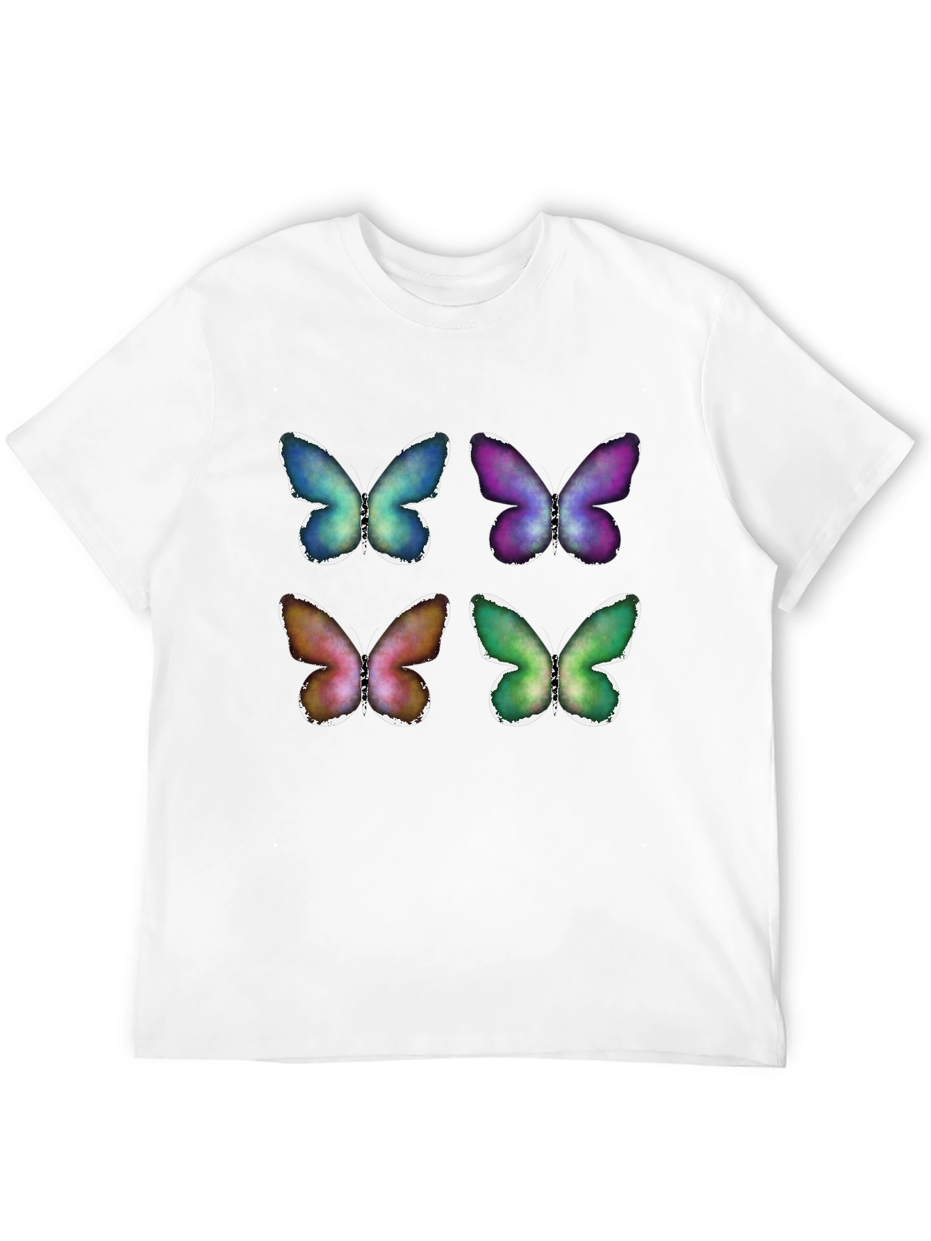 Black Butterfly T-Shirt: Colorful, Stylish, and Unique Design view 12