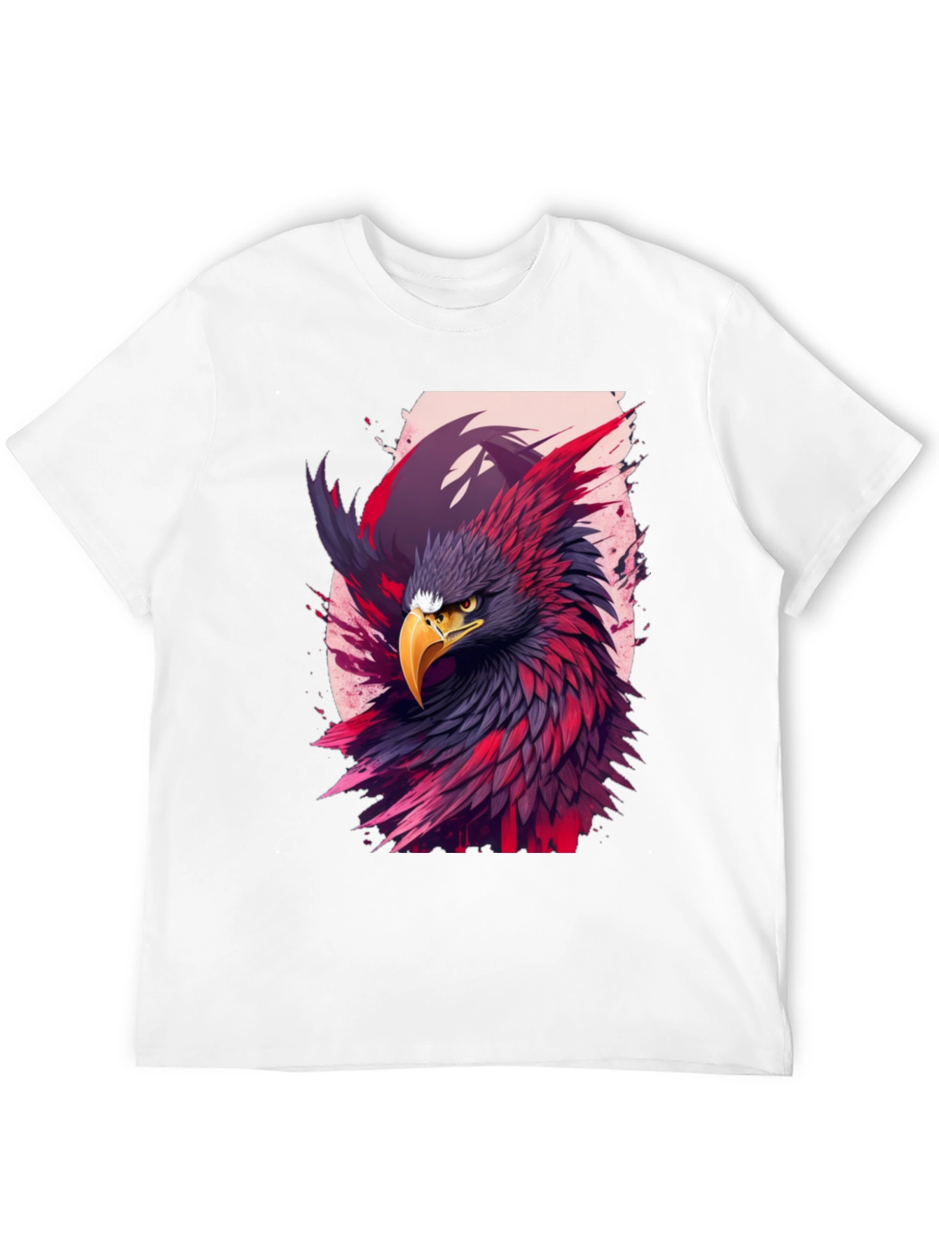 Black Eagle Graphic Black T-Shirt view 12