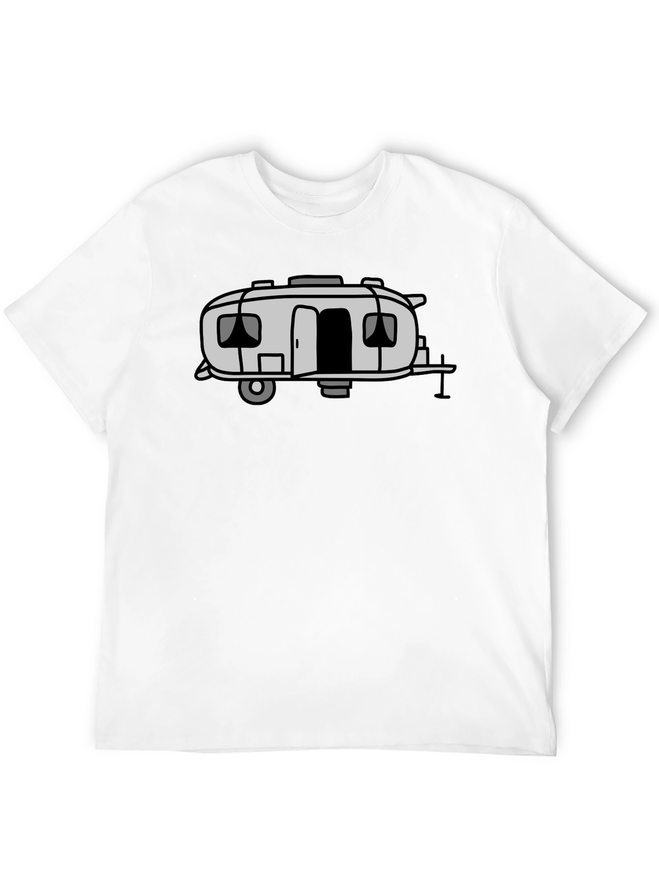 Retro Camper Graphic Tee - Black - 12
