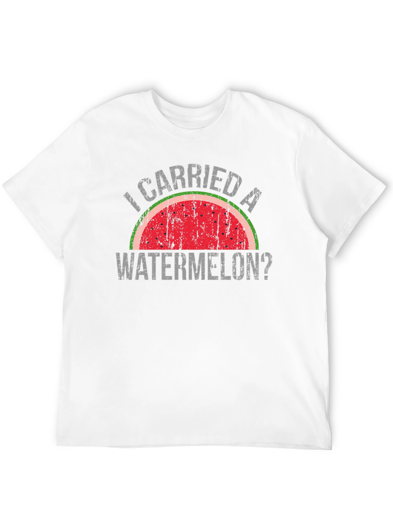 Black I Carried a Watermelon? T-Shirt - Retro Funny Movie Tee view 12