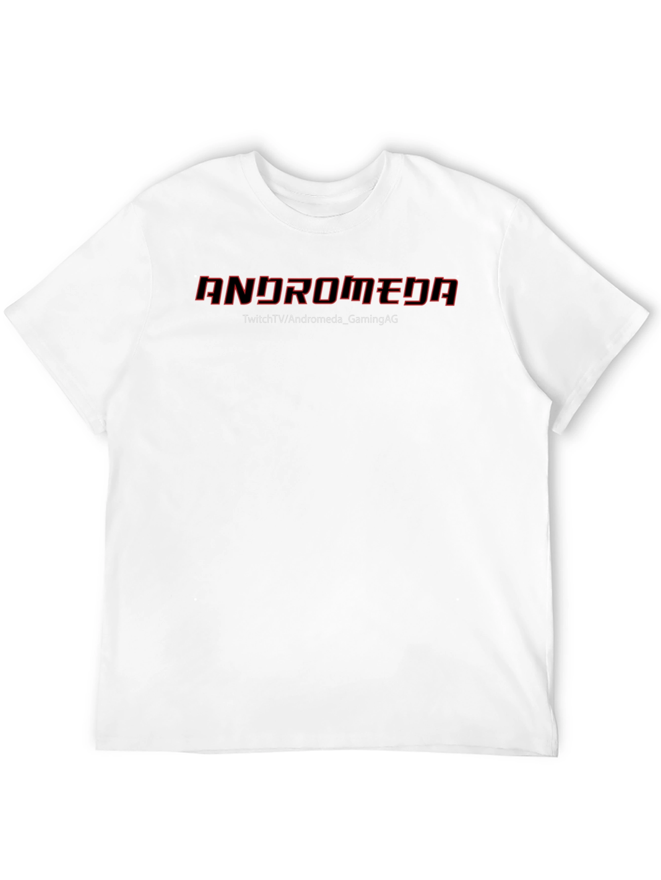 Black Andromeda Gaming T-Shirt - Twitch Gamer Style view 12