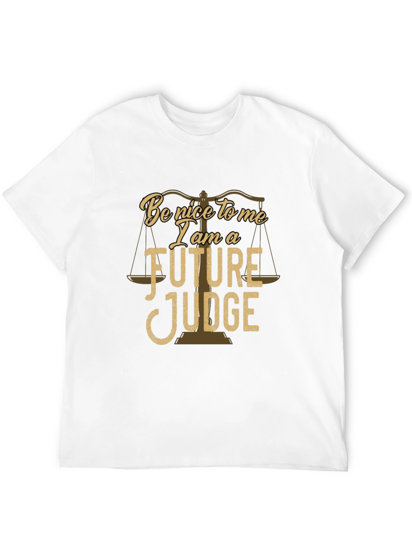 Black Future Judge T-Shirt - Law Student Graduation Gift view 12