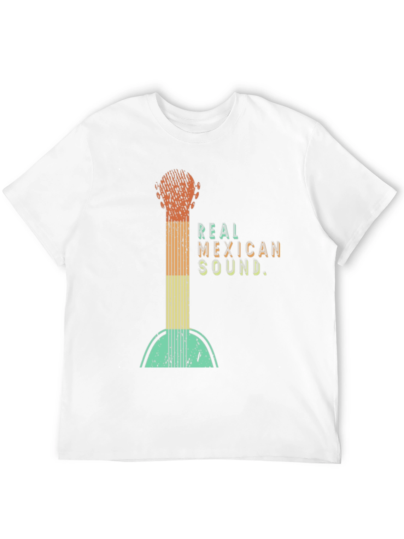 Black Real Mexican Sound Tee - Guitar Design view 12