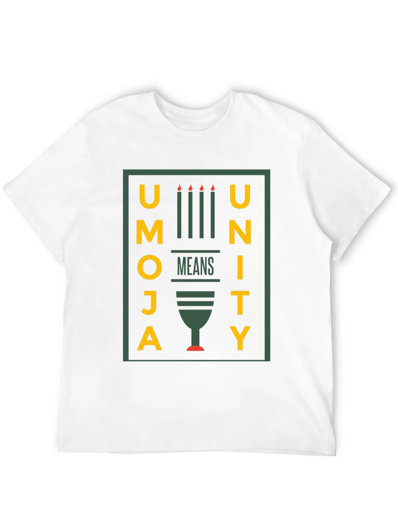 Umoja Unity Kwanzaa T-Shirt - Black Graphic Tee - 12