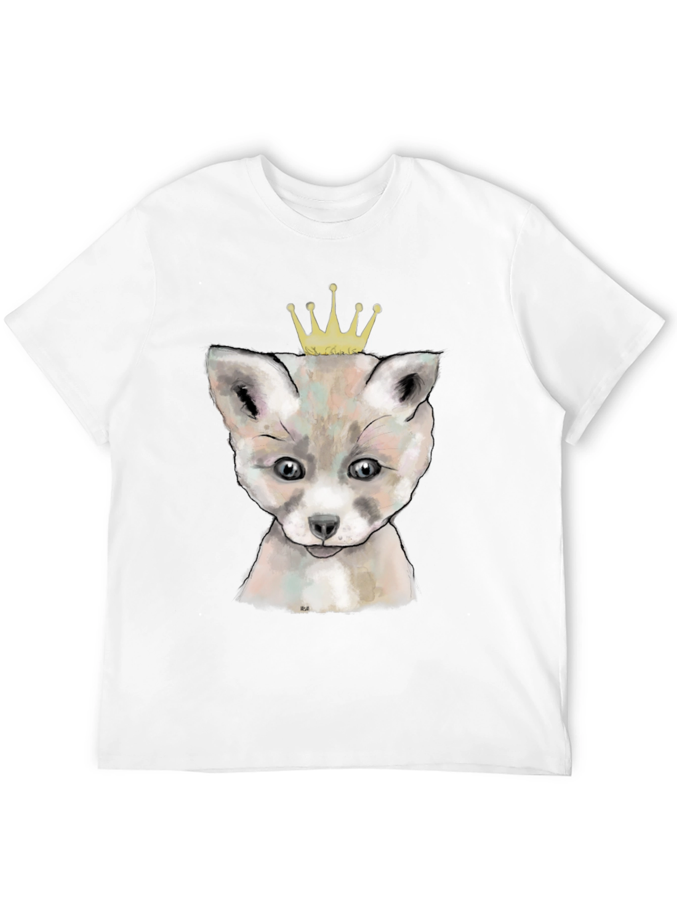 Black Fox Prince T-Shirt - Black view 12