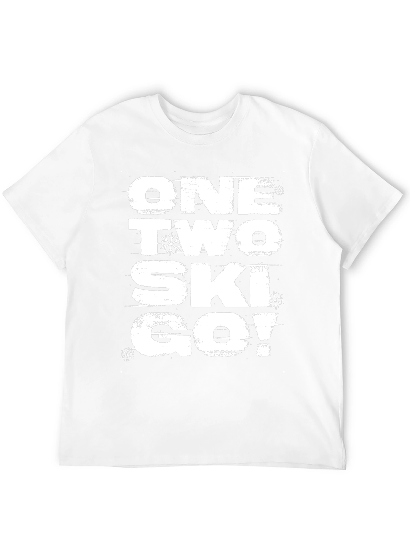 Black One Two Ski Go! Graphic Tee view 12