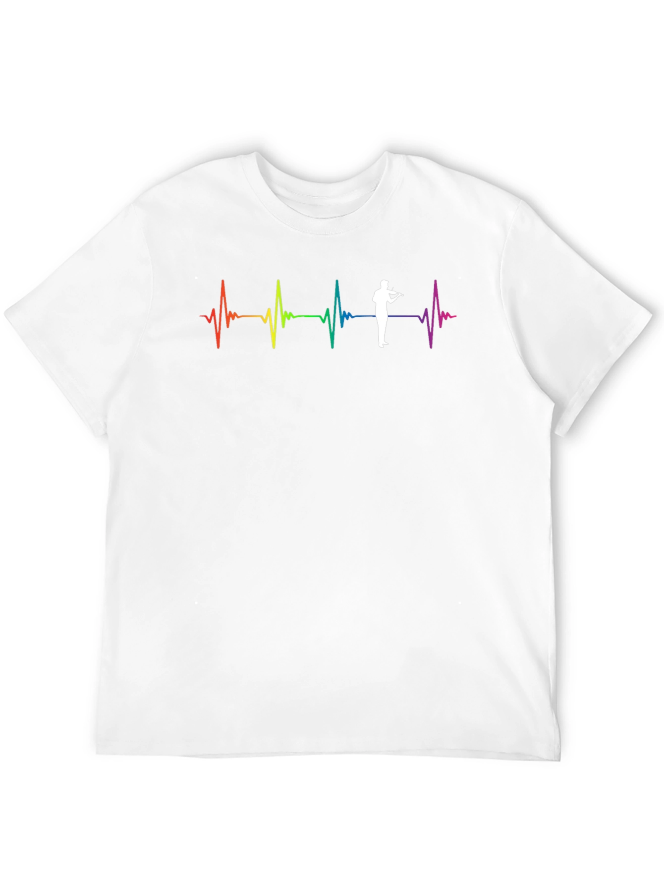Black Violin Heartbeat T-Shirt - Musical Pulse Tee view 12