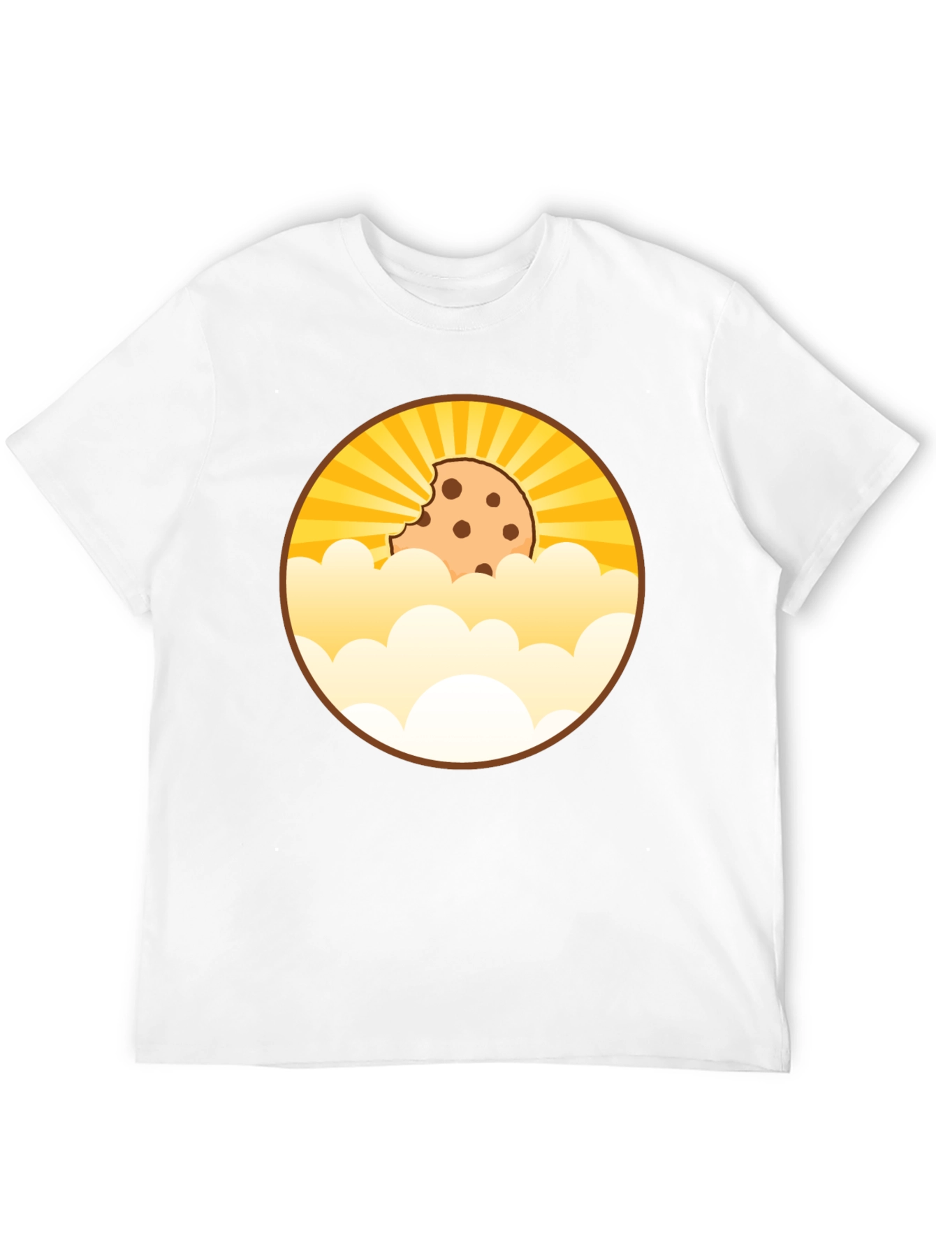 Black Cookie Cloud T-Shirt - Bite Out Of The Sky view 12