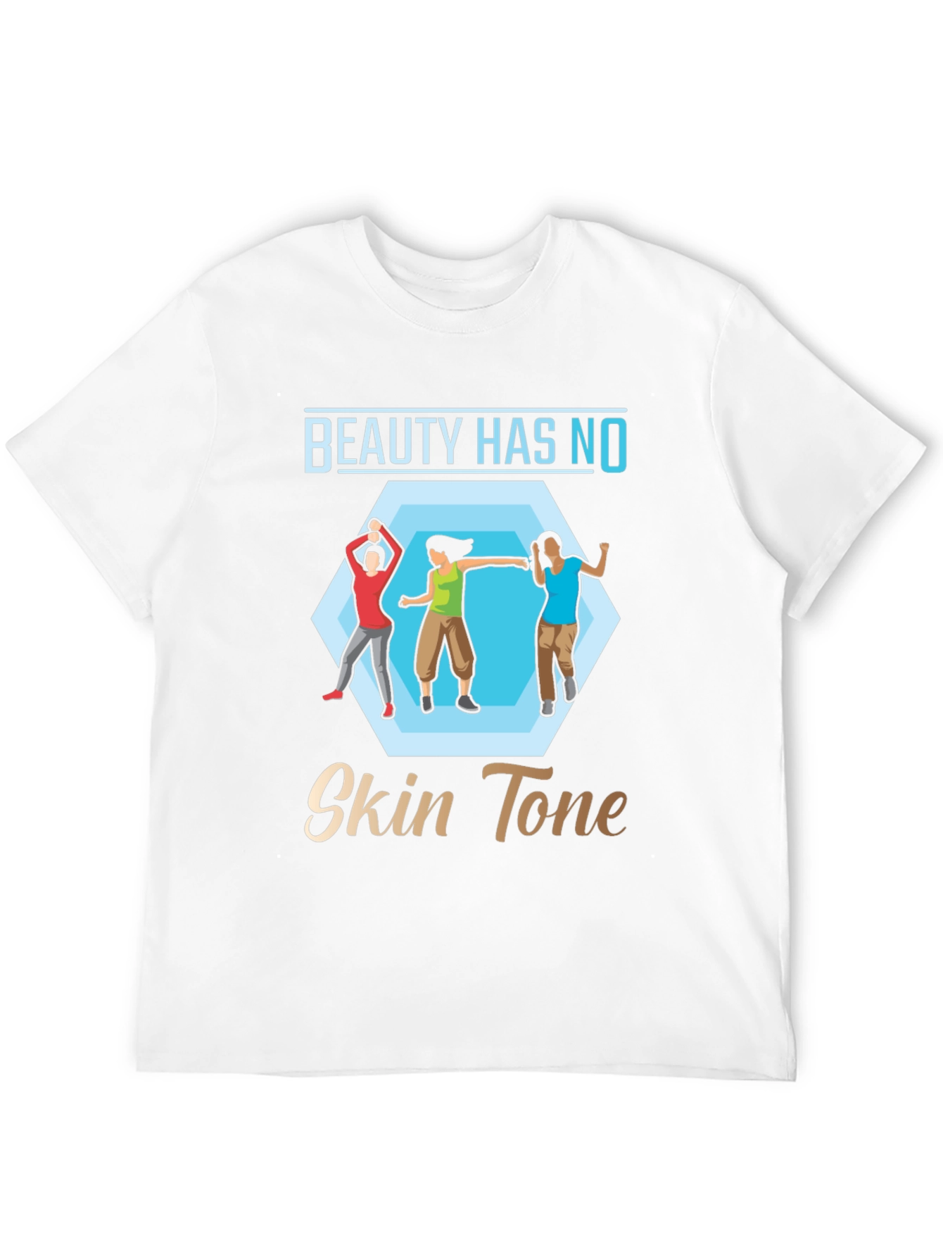 Black Beauty Has No Skin Tone Graphic T-Shirt view 12