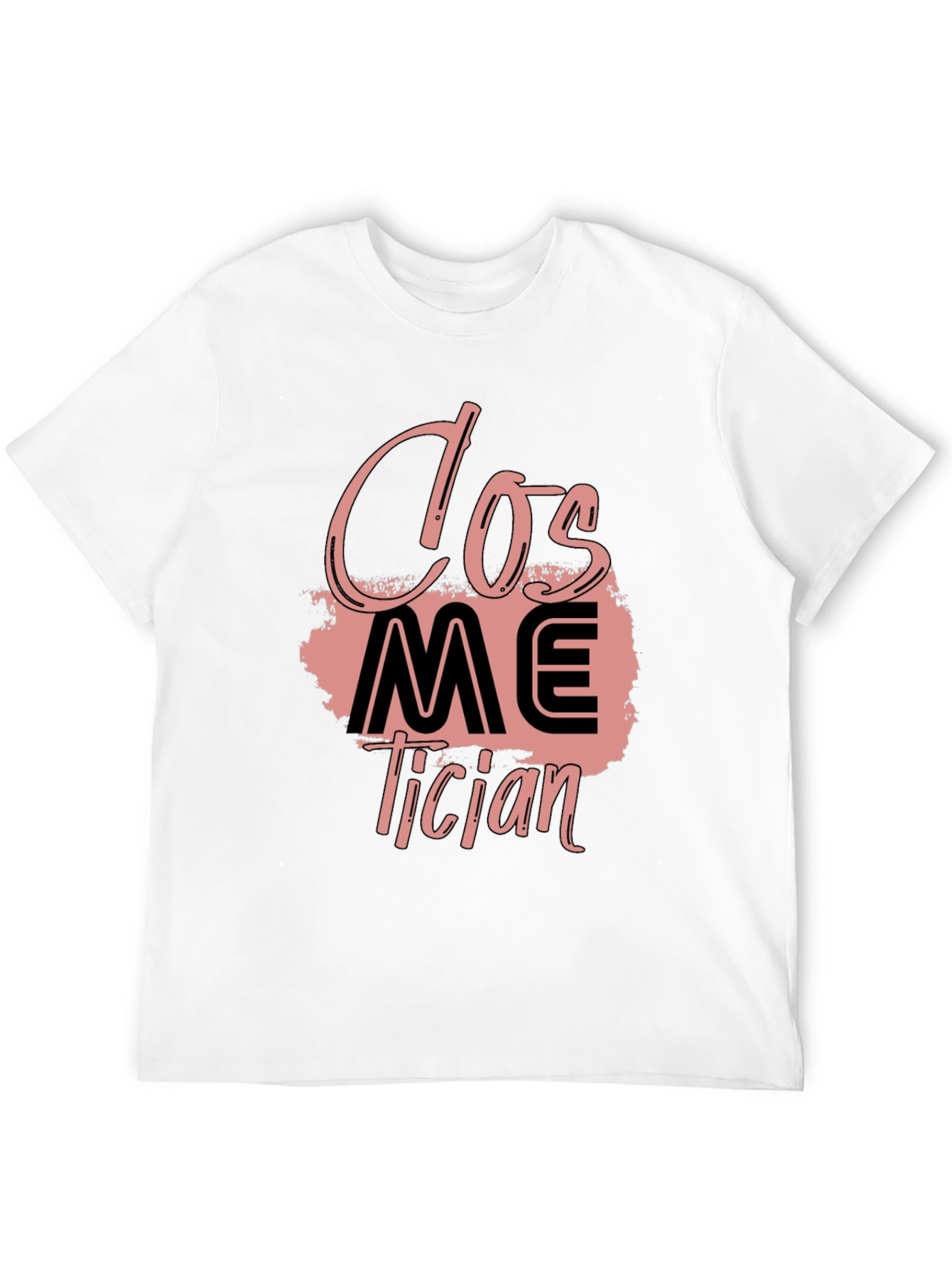 Black Cosmetician T-Shirt - Stylish Graphic Tee for Beauty Pros view 12