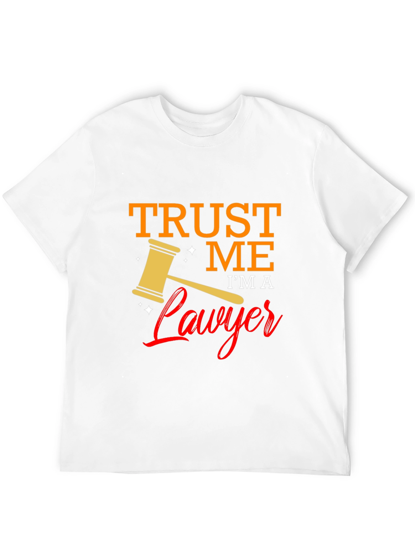 Black Trust Me I'm A Lawyer T-Shirt view 12