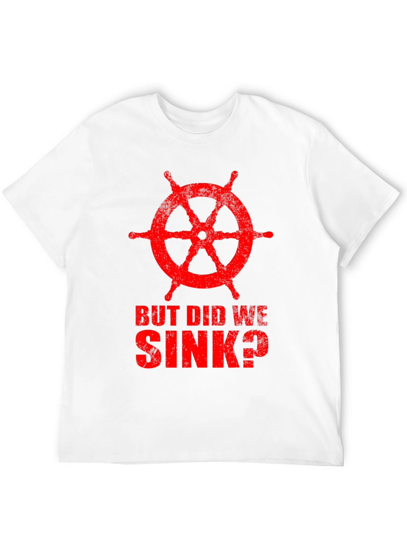 Black But Did We Sink? Graphic Tee - Nautical T-Shirt view 12