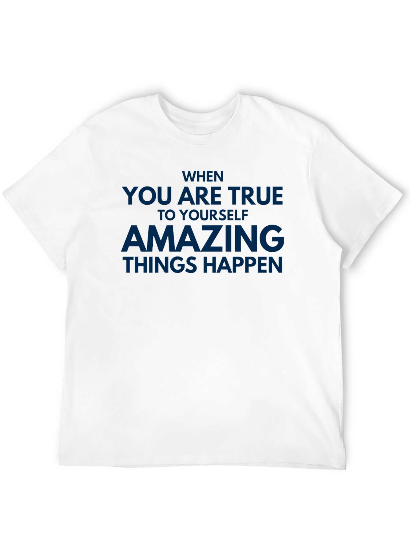 Black Inspirational True Self T-Shirt view 12