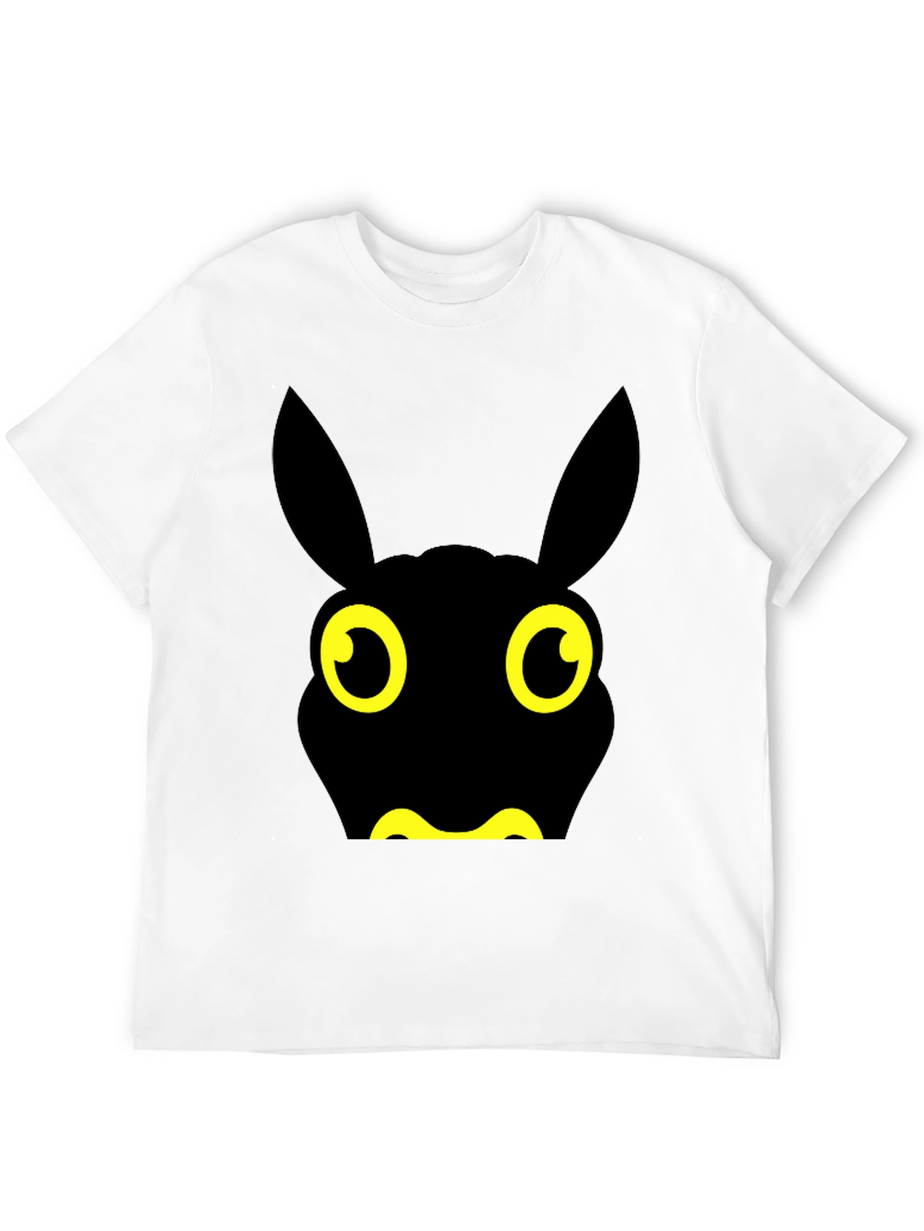 Black Fun Black Cartoon Animal Graphic Tee view 12