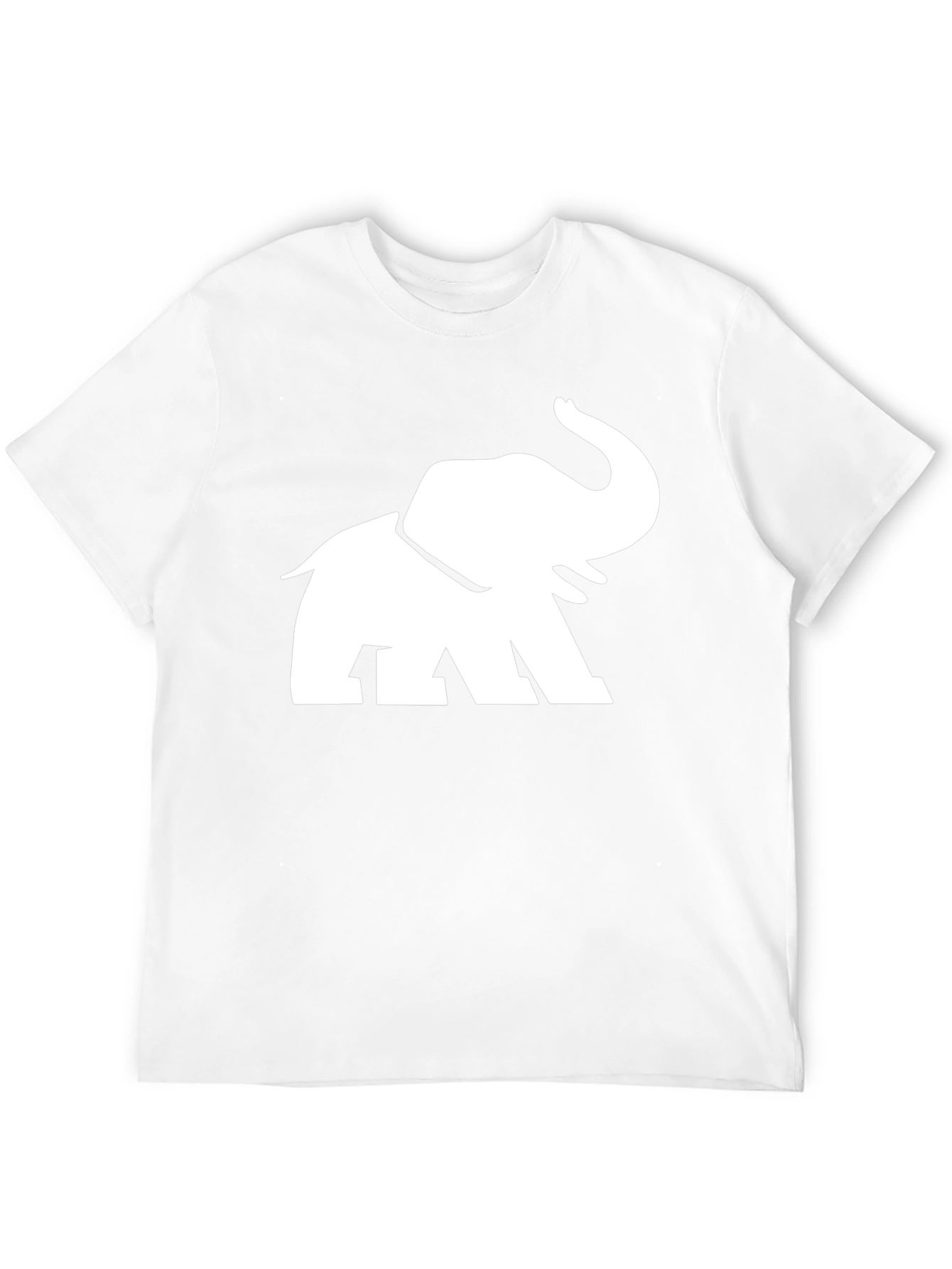 Elephant Graphic Tee - Stylish Black Cotton T-Shirt - 12