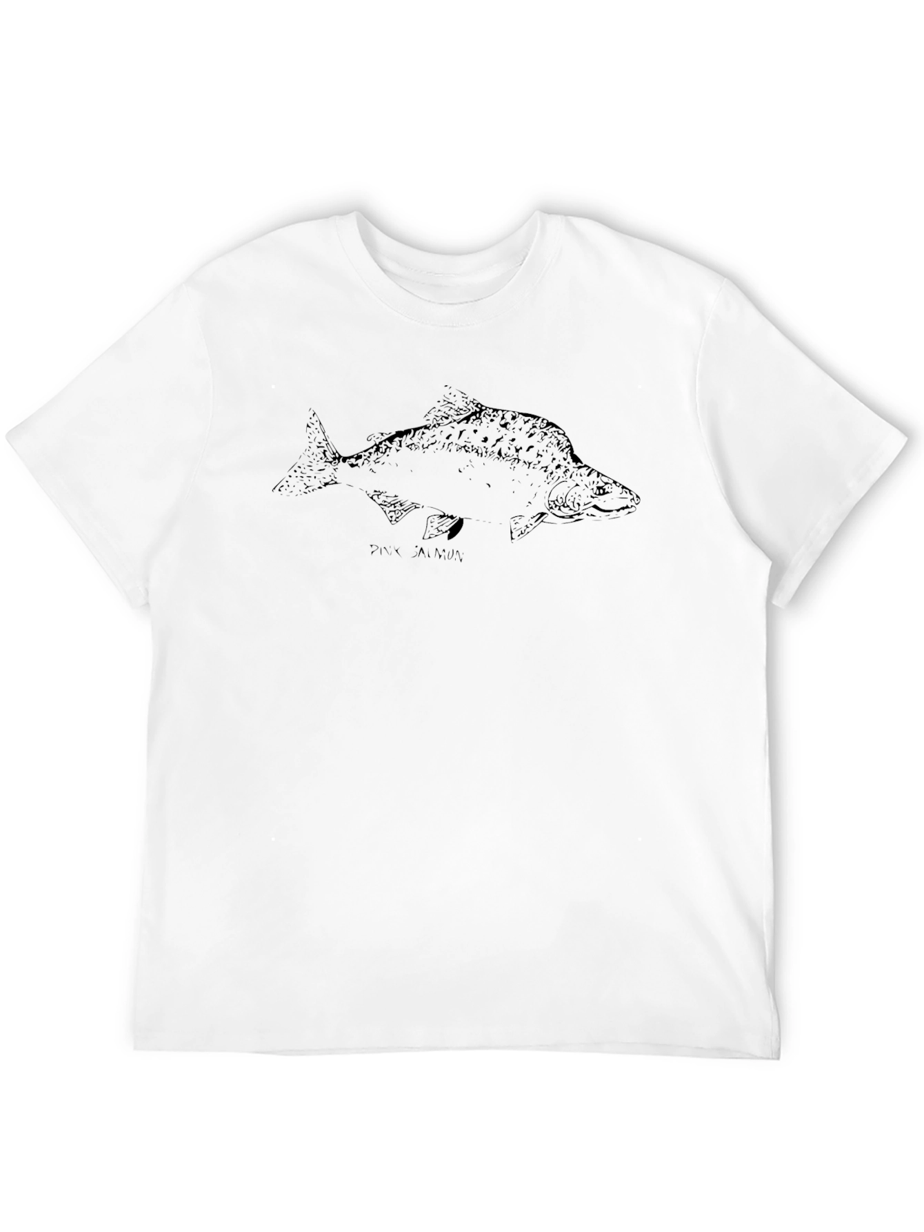 Black Black Fish Graphic Tee - Soft Cotton Blend view 12
