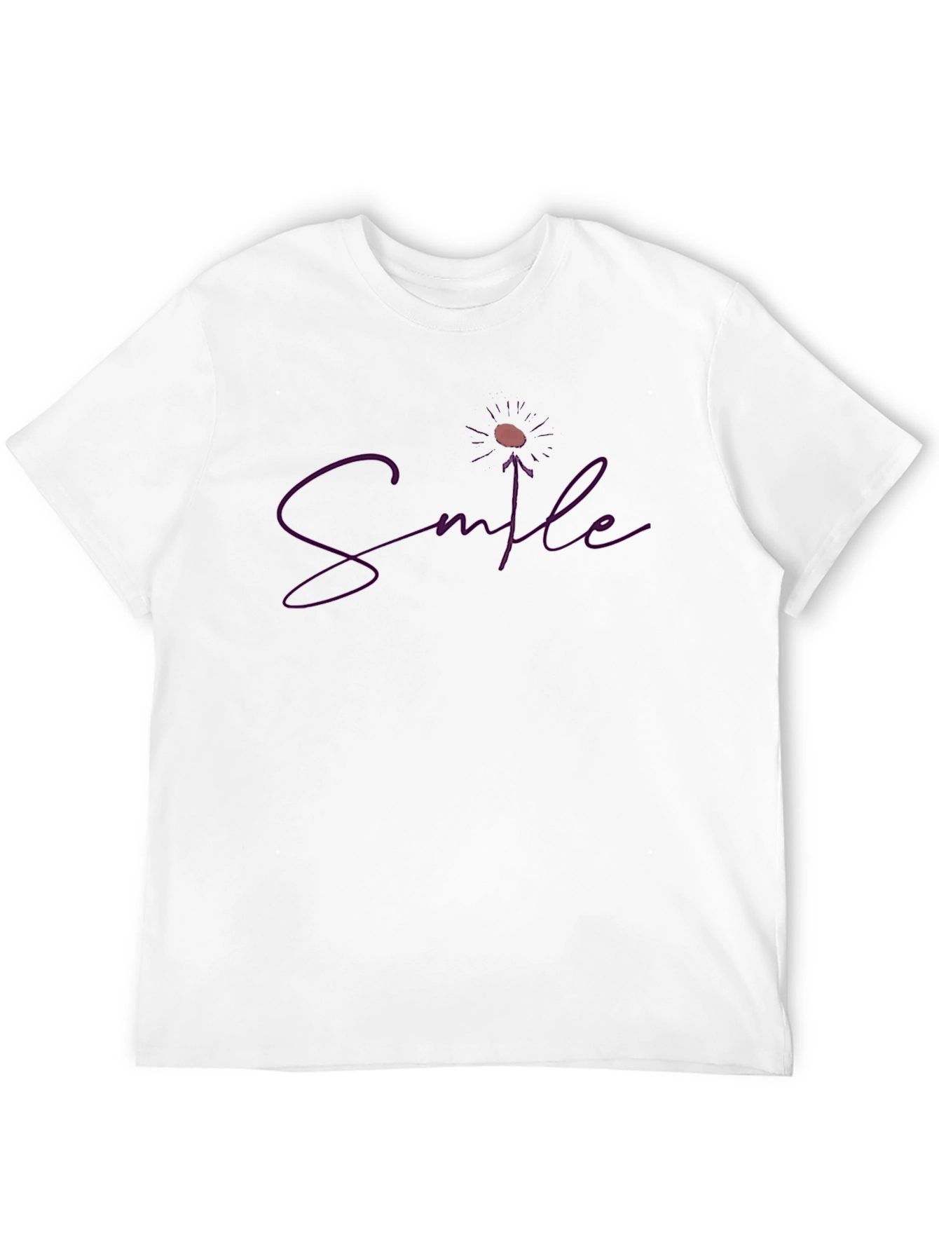 Black Smile Graphic Tee - Soft Cotton Blend Casual Wear view 12