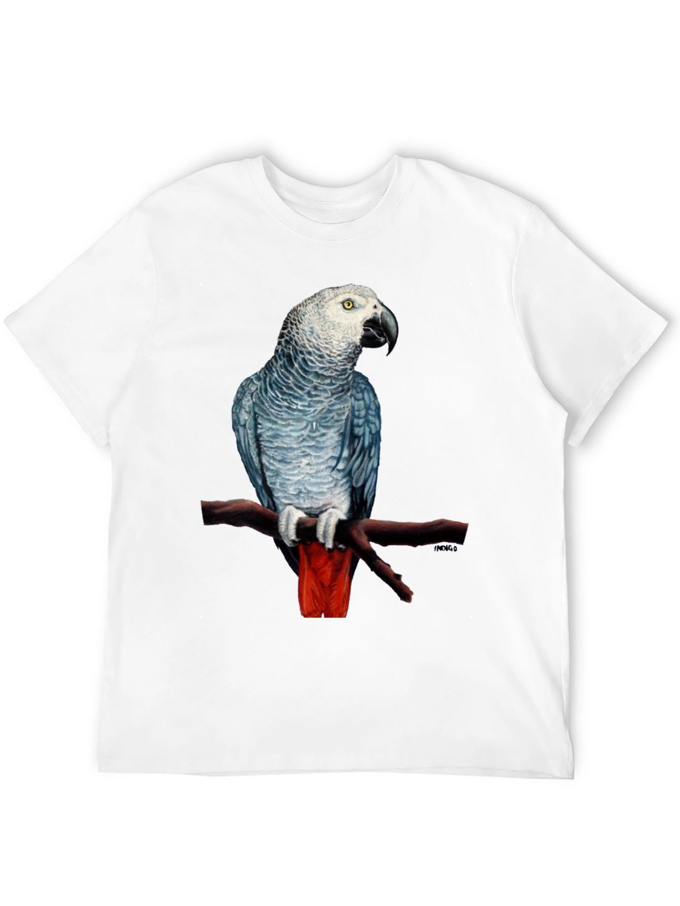 African Grey Parrot T-Shirt - 12