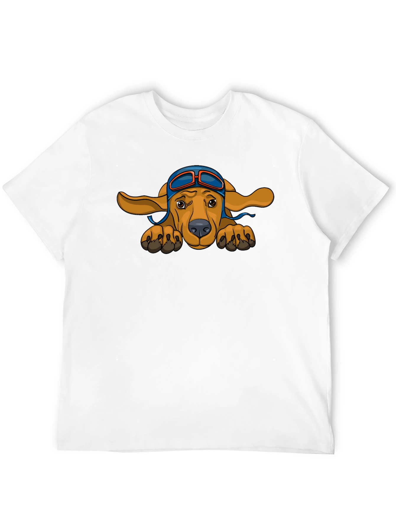 Black Pilot Dog Graphic T-Shirt - Cute & Stylish view 12