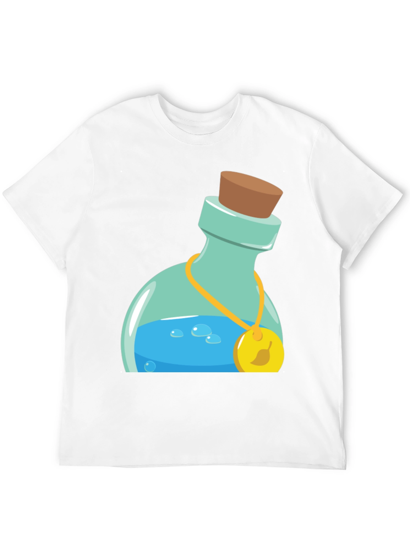 Black Potion Bottle Graphic Tee - Black view 12