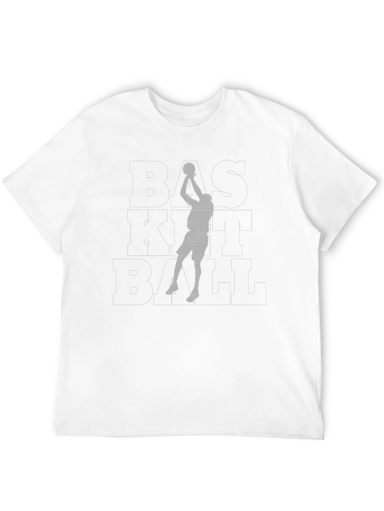 Black Basketball Graphic Tee - Black view 12