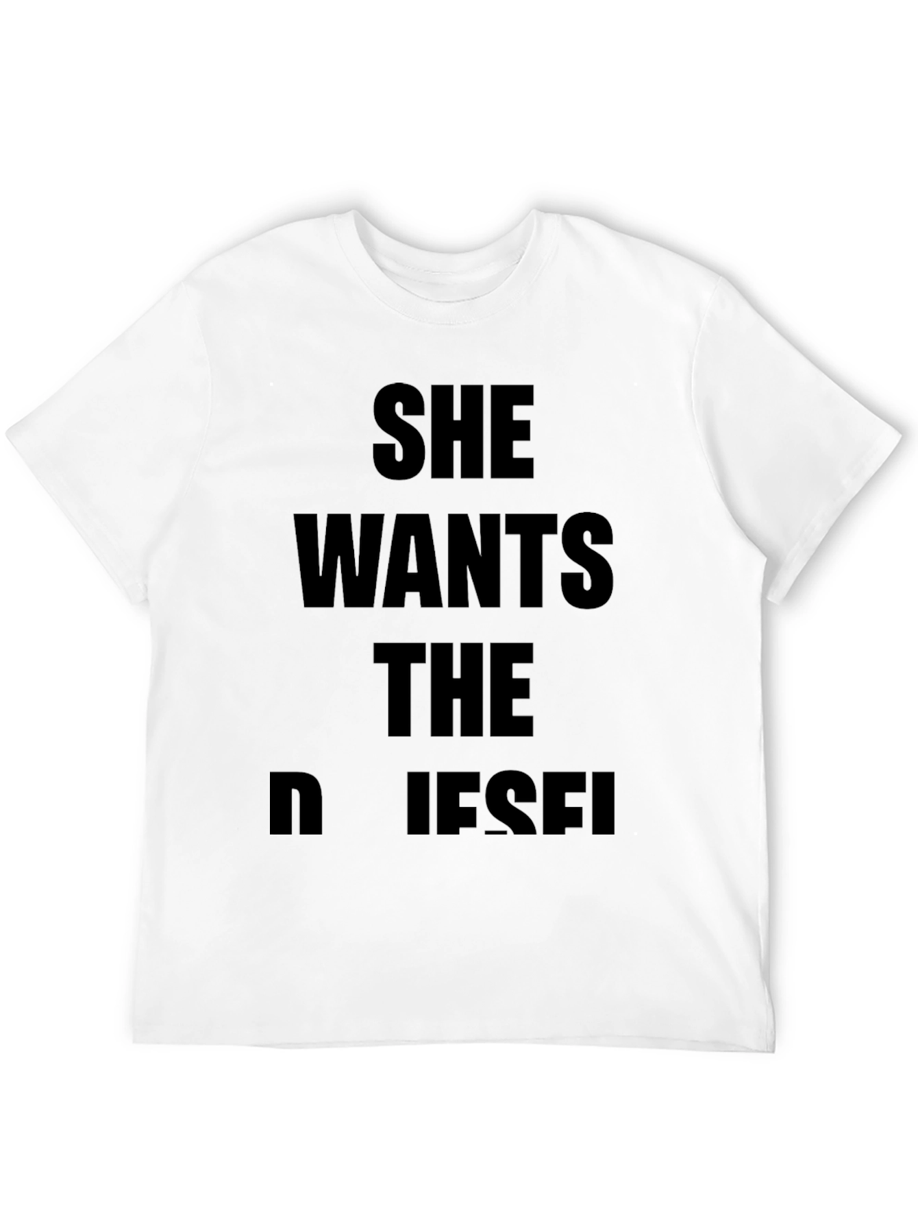 Black She Wants The Diesel Black T-Shirt view 12