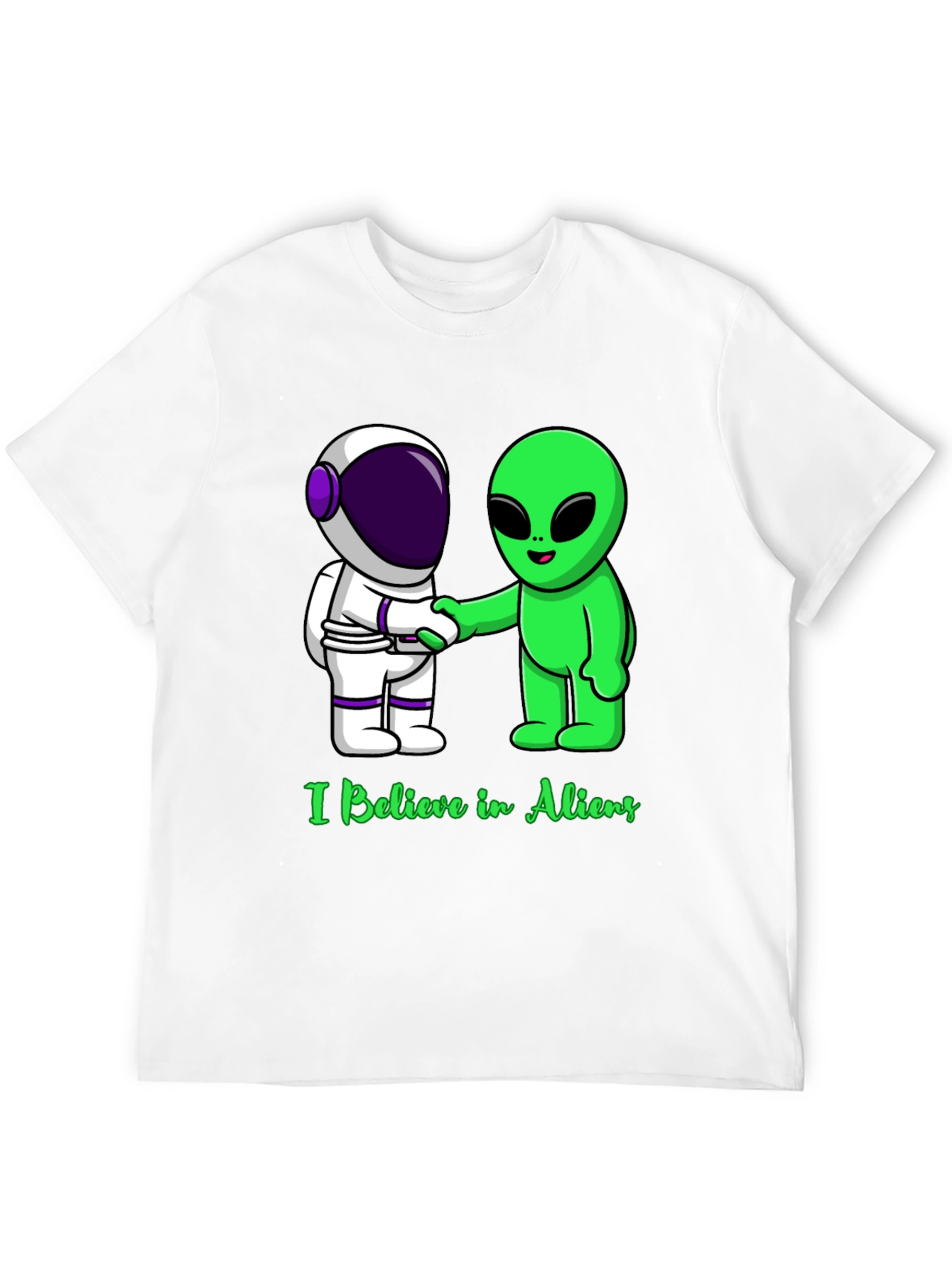 I Believe in Aliens Graphic T-Shirt - 12