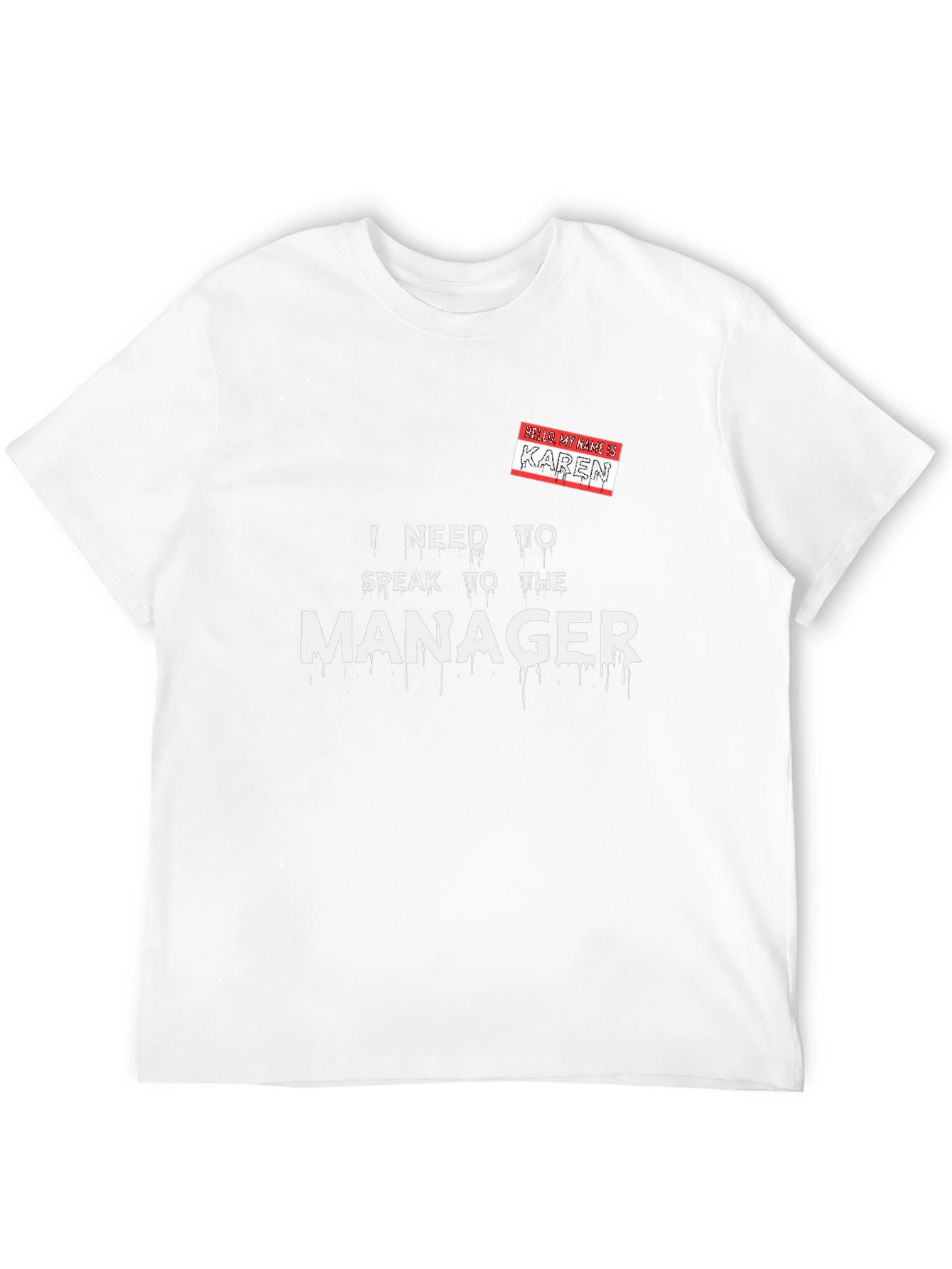 Black Speak To The Manager Tee - Funny Karen Shirt view 12
