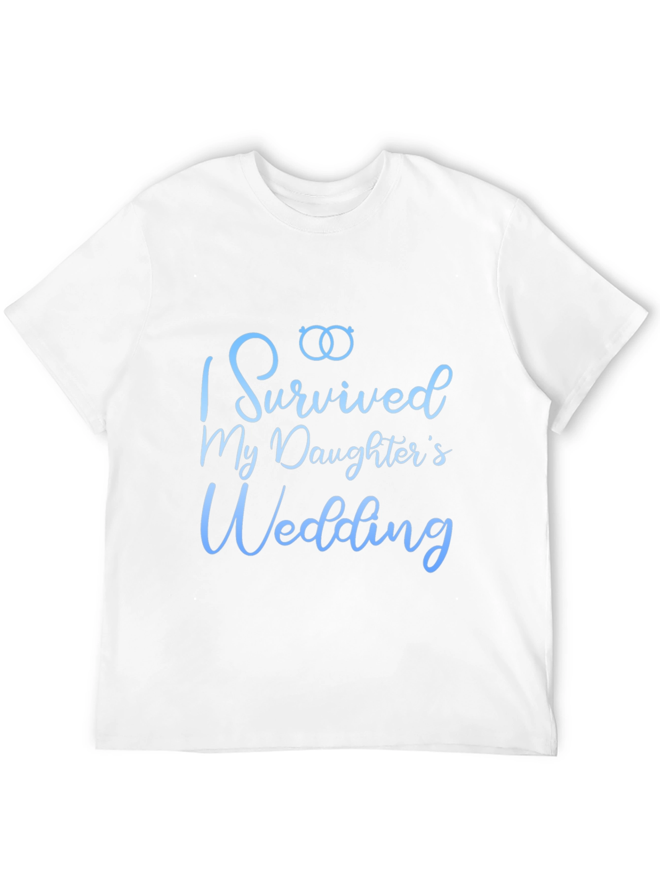 Black I Survived My Daughter's Wedding T-Shirt view 12