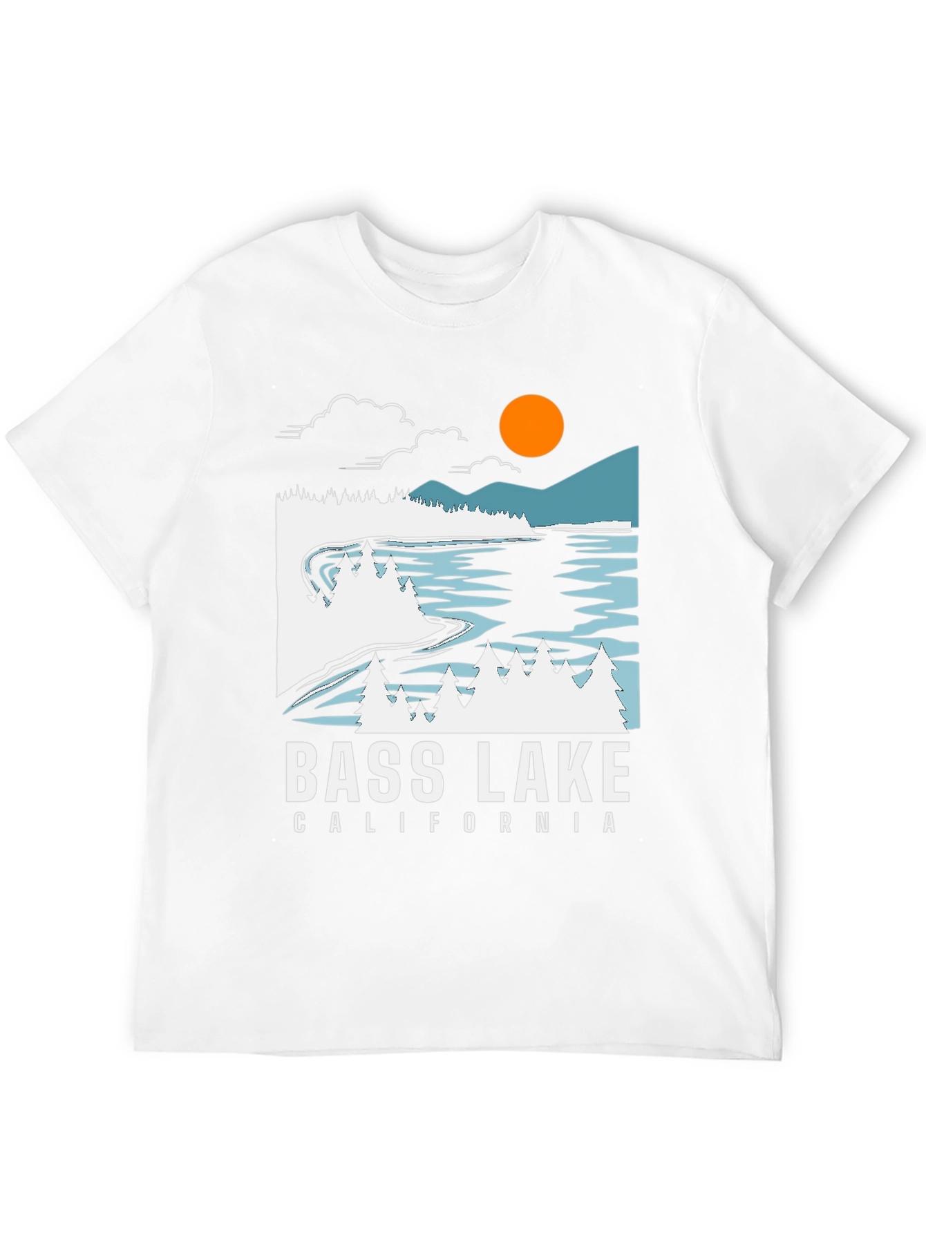 Black Bass Lake California Graphic Tee view 12